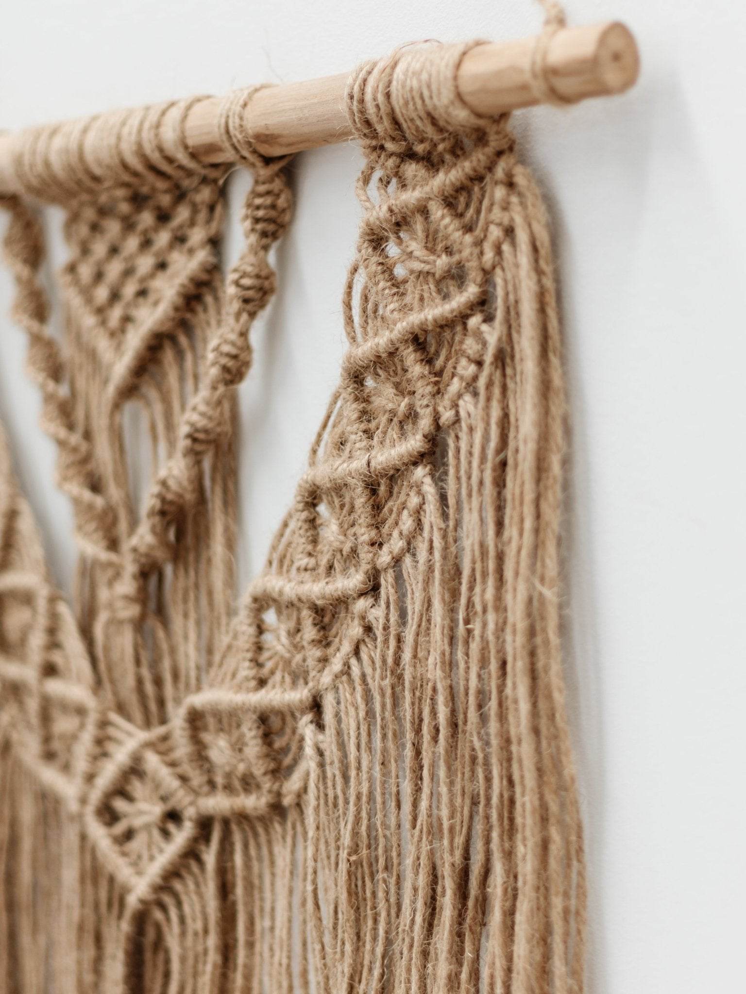 Alora Jute Macrame Hanging - Wander & Wild Home