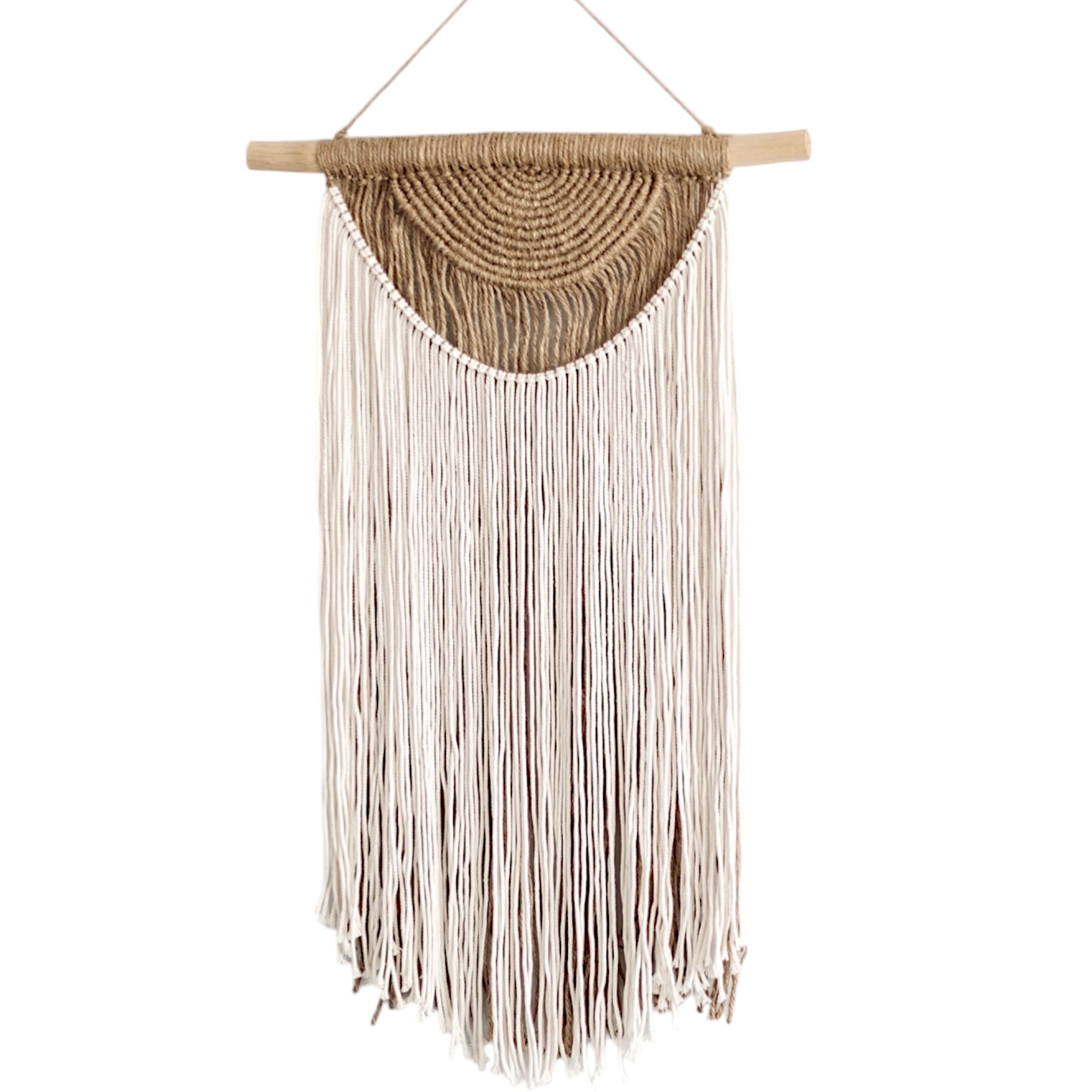 Aluna | Jute & Cotton Wall Hanging - Wander & Wild Home