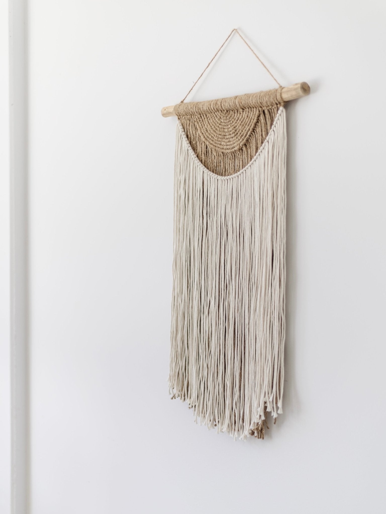 Aluna | Jute & Cotton Wall Hanging - Wander & Wild Home