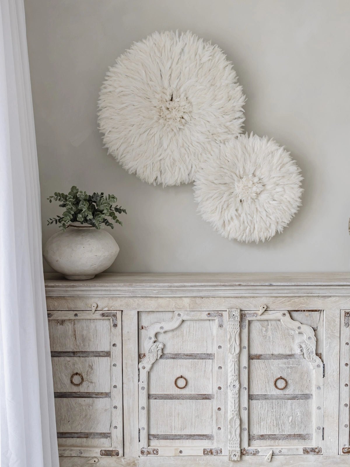 Bamileke Juju - Natural White - Wander & Wild Home