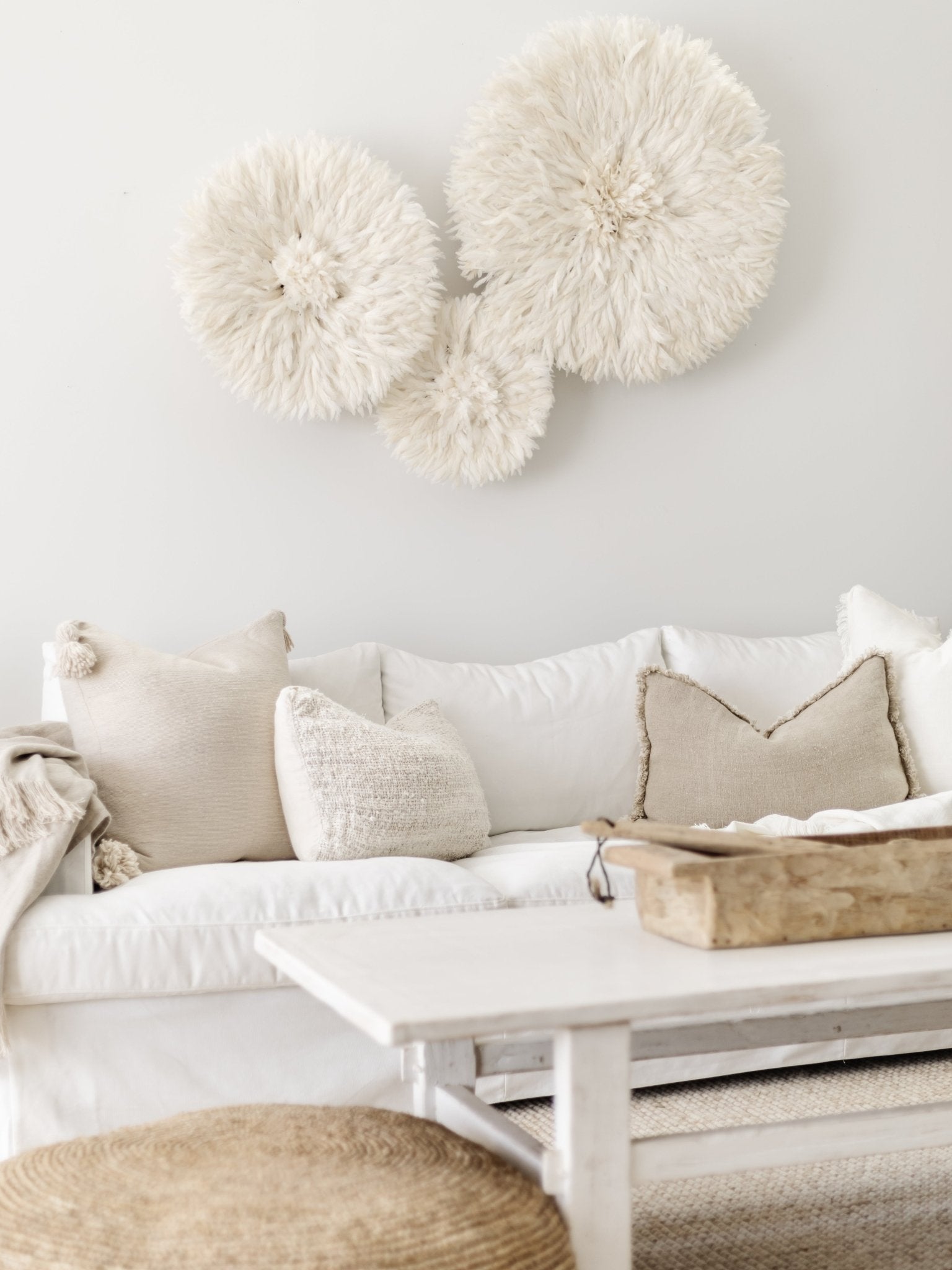 Bamileke Juju Trio - Natural White - Wander & Wild Home