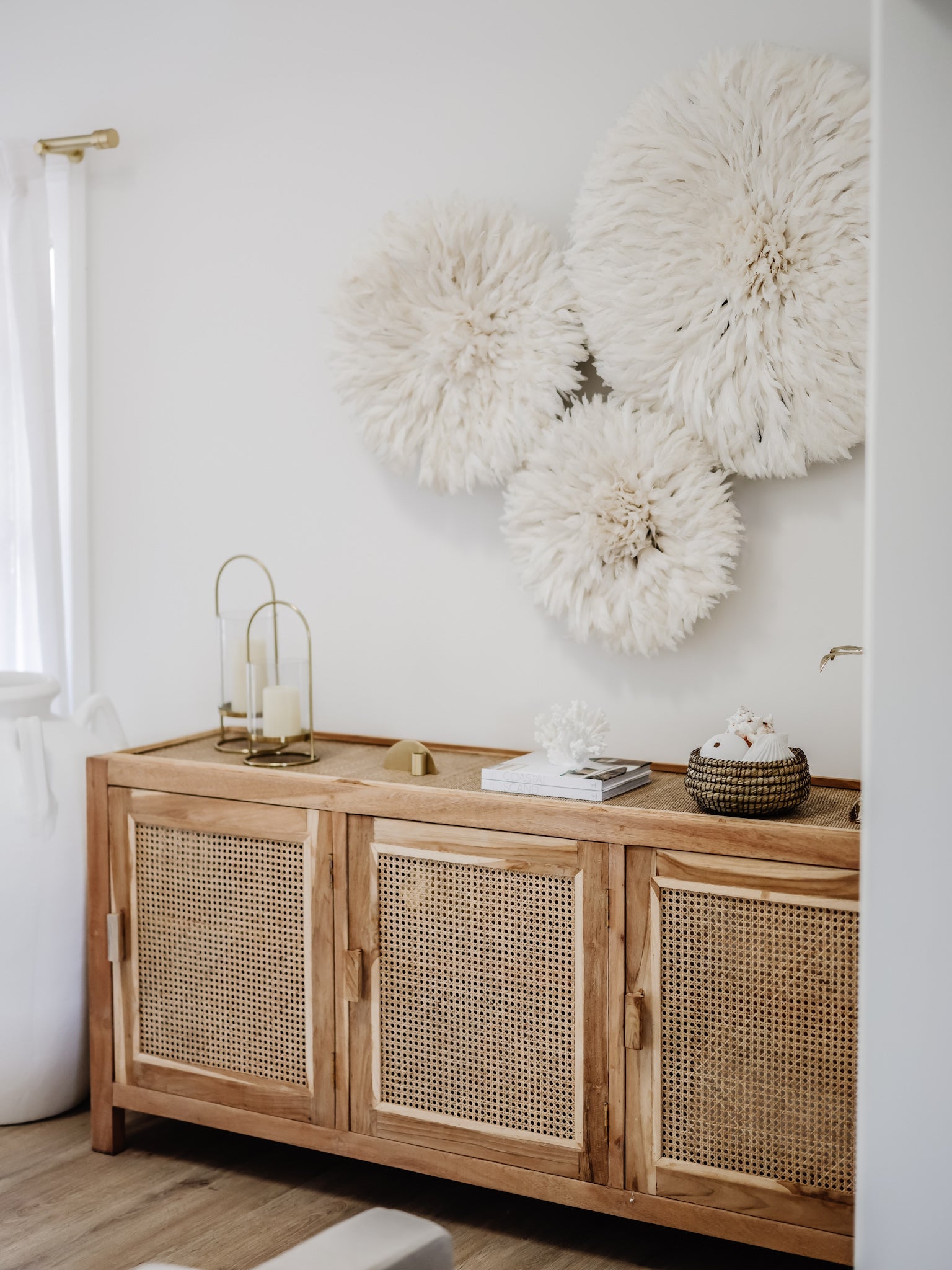 Bamileke Juju Trio - Natural White - Wander & Wild Home