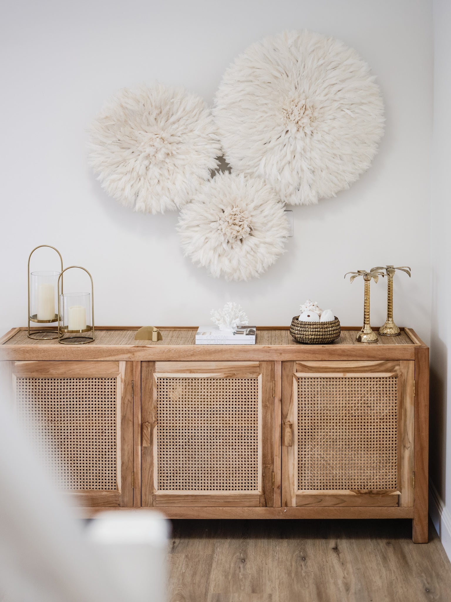 Bamileke Juju Trio - Natural White - Wander & Wild Home