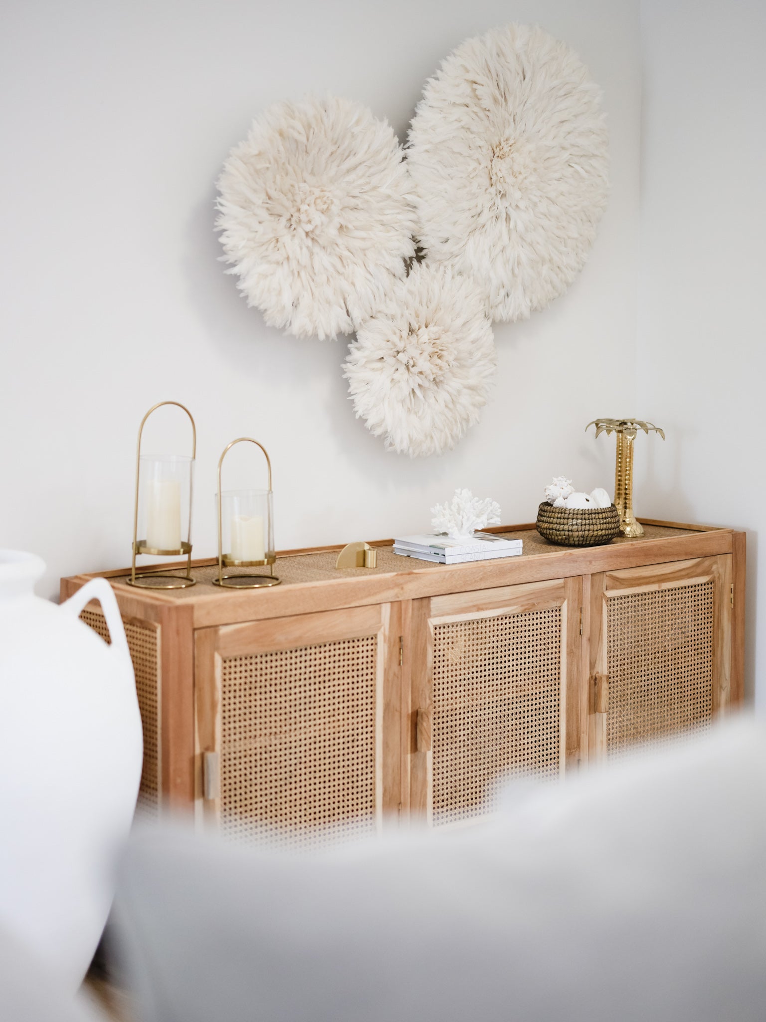 Bamileke Juju Trio - Natural White - Wander & Wild Home