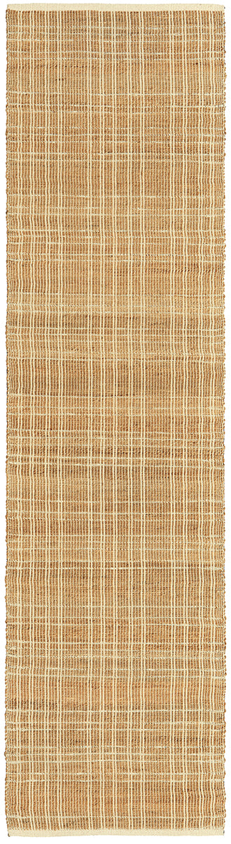 Plaid Sandstone runner rug design