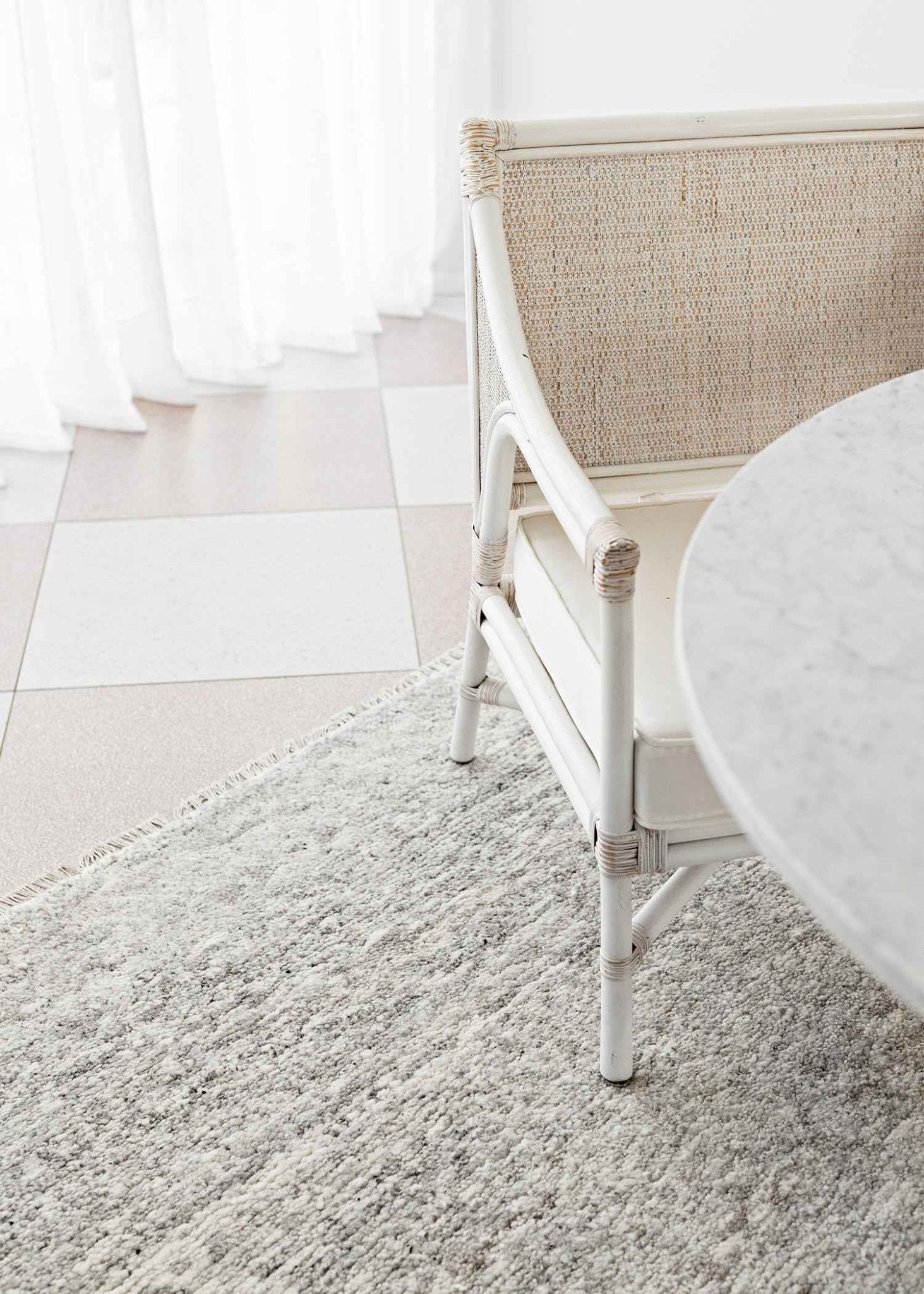 Darren Palmer Travertine Rug | Silver - Wander & Wild Home