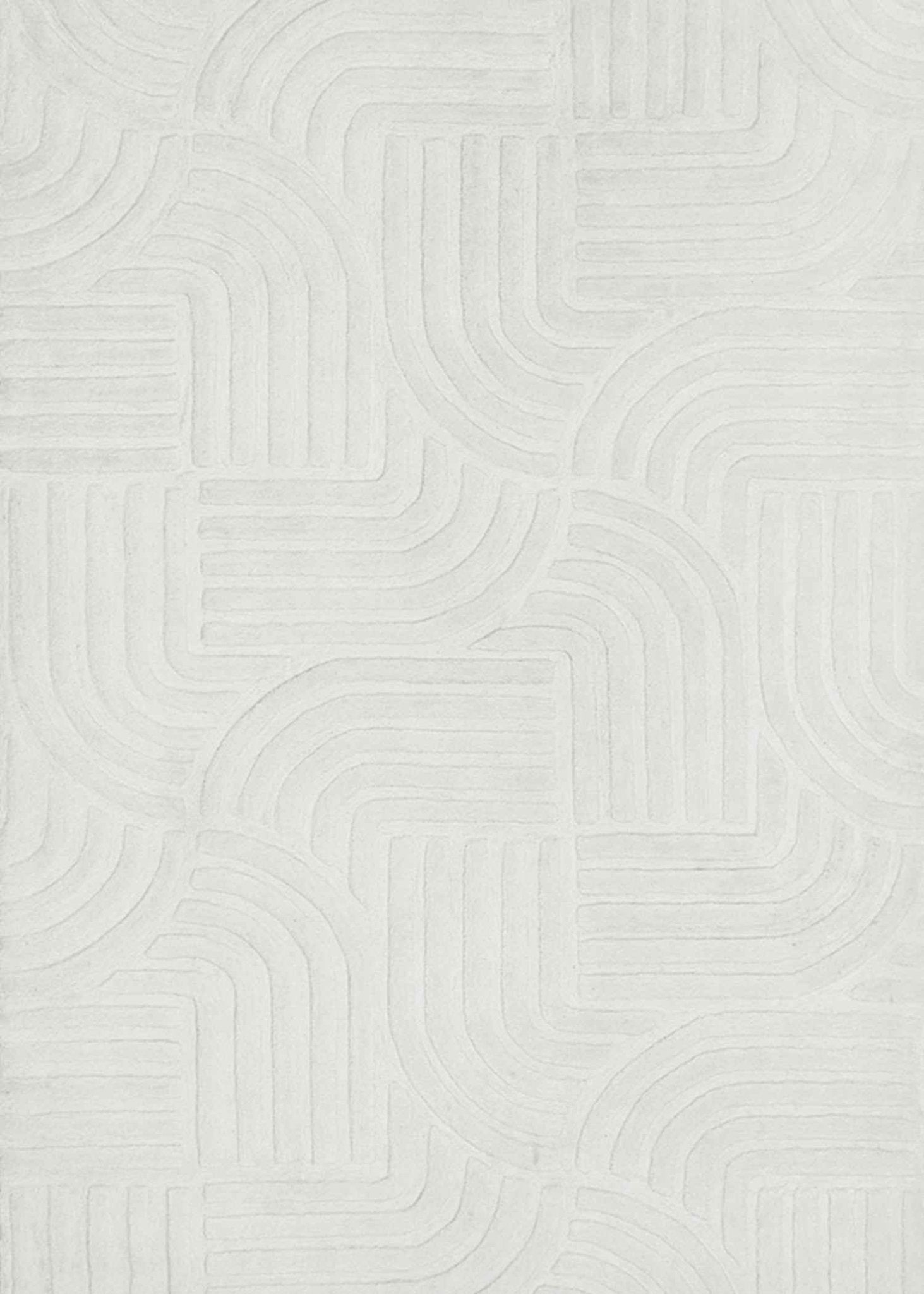 Darren Palmer Zen Rug | White - Wander & Wild Home