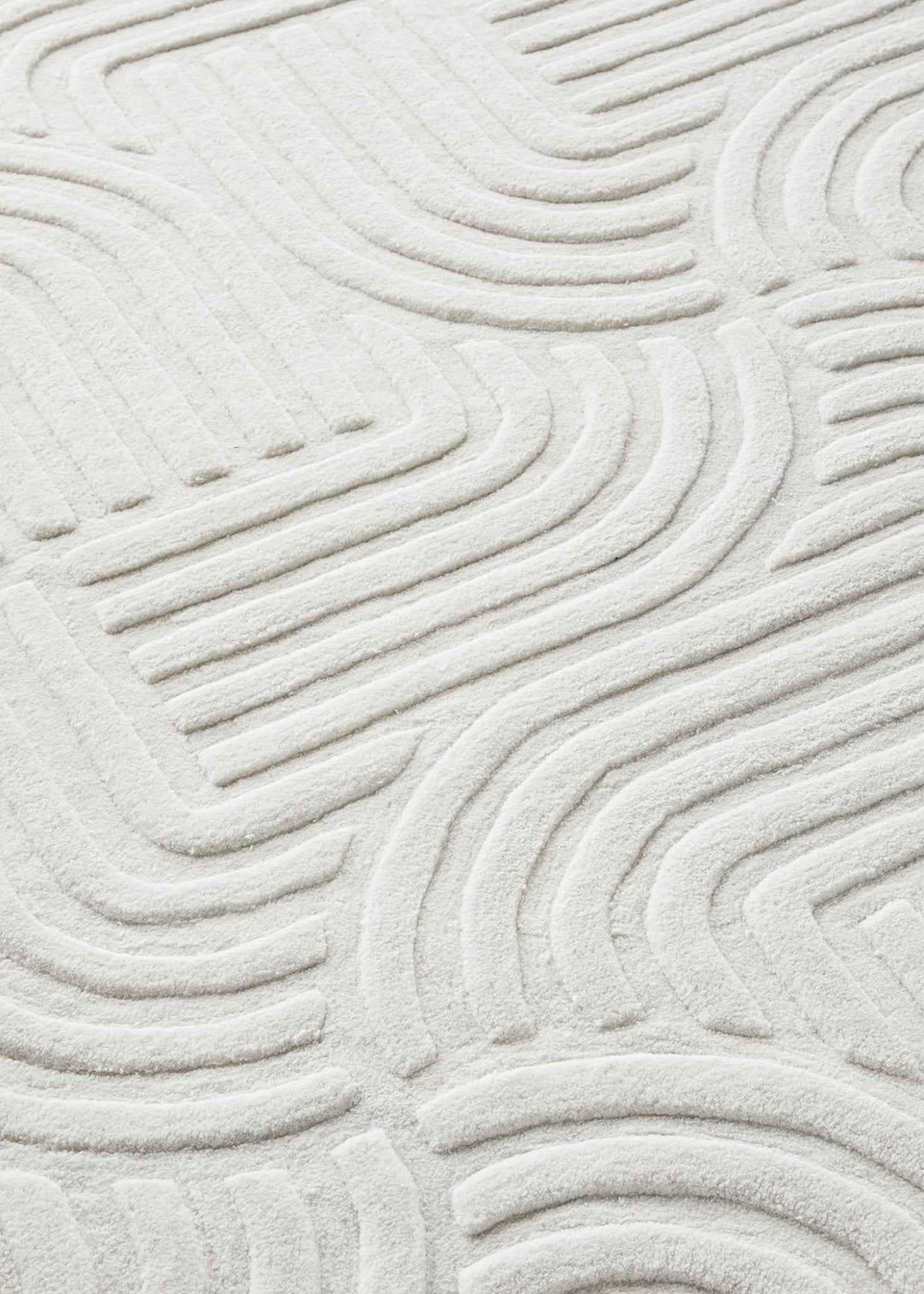 Darren Palmer Zen Rug | White - Wander & Wild Home
