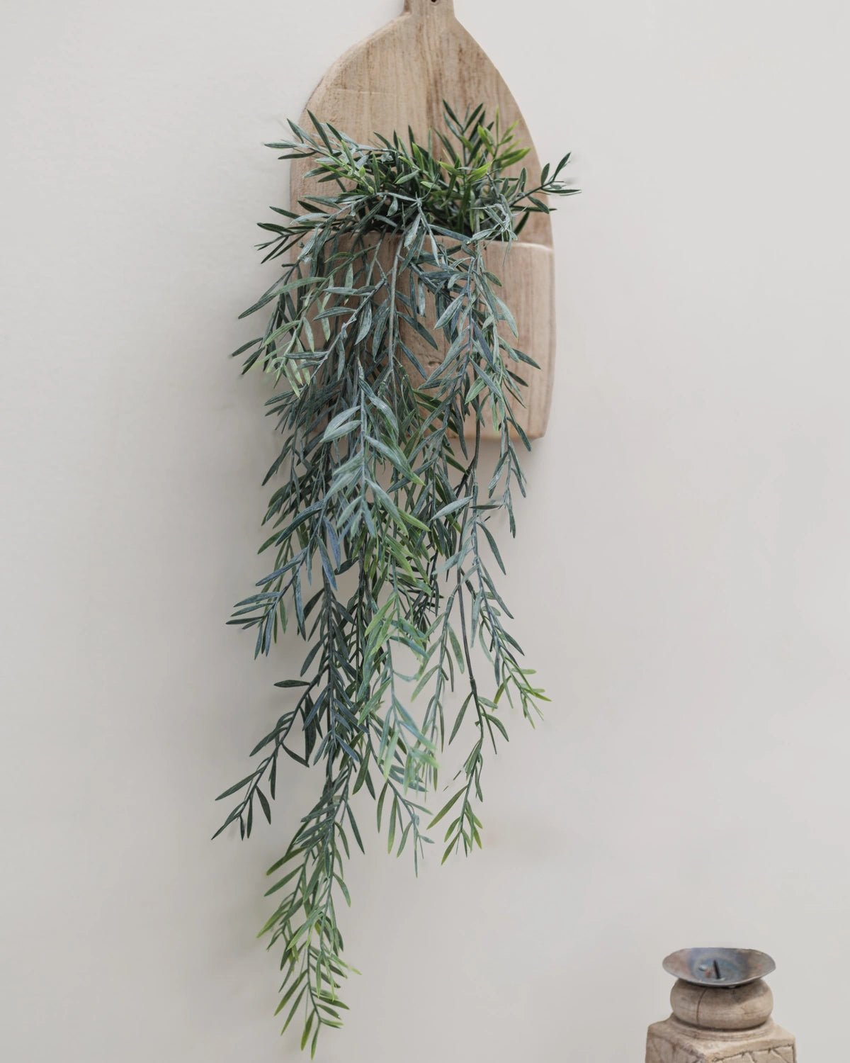 Faux Acacia Leaf Hanging Bush | 76cm - Wander & Wild Home