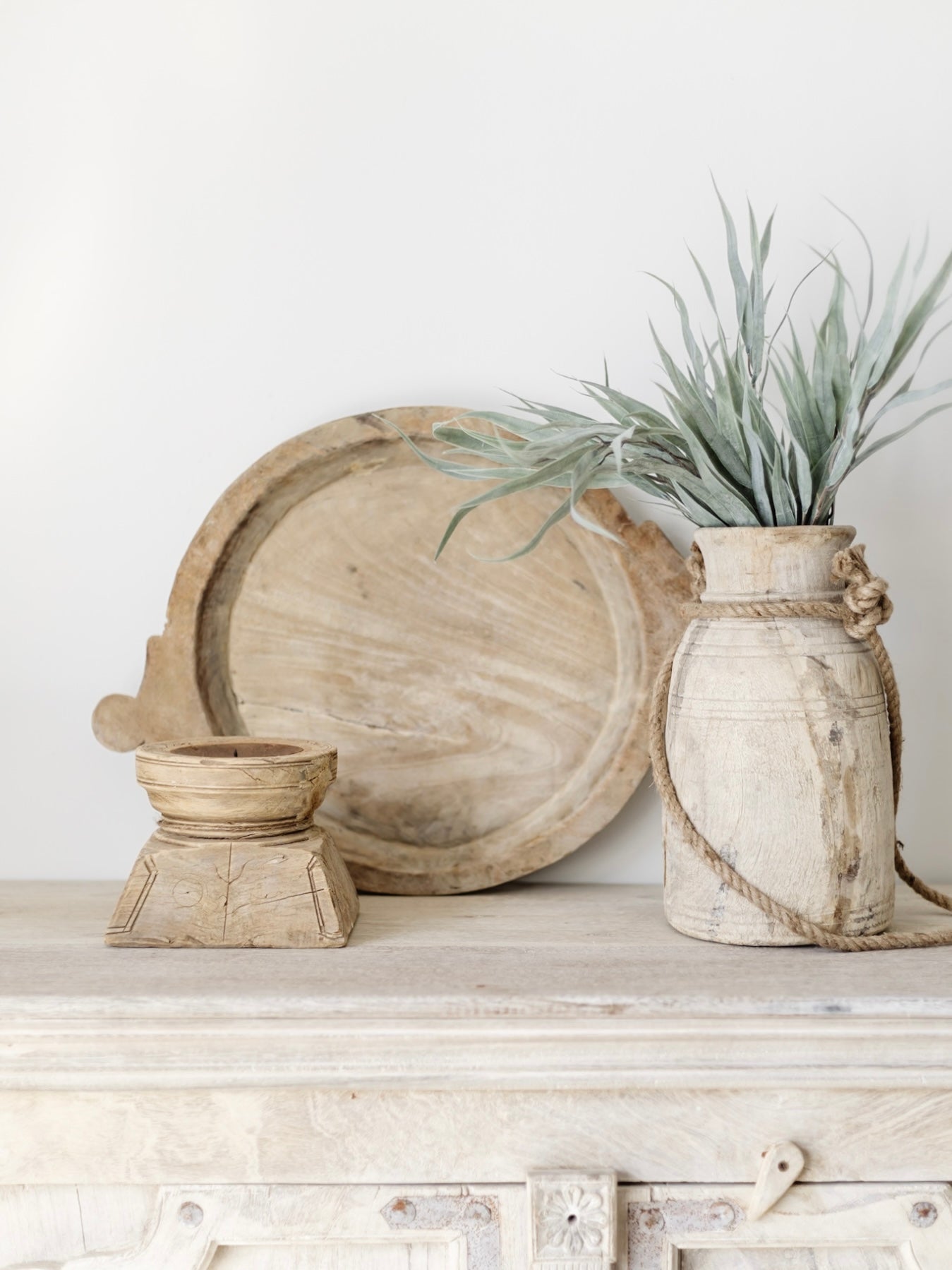 Faux Eucalyptus Long Leaf Stem | 55cm - Wander & Wild Home