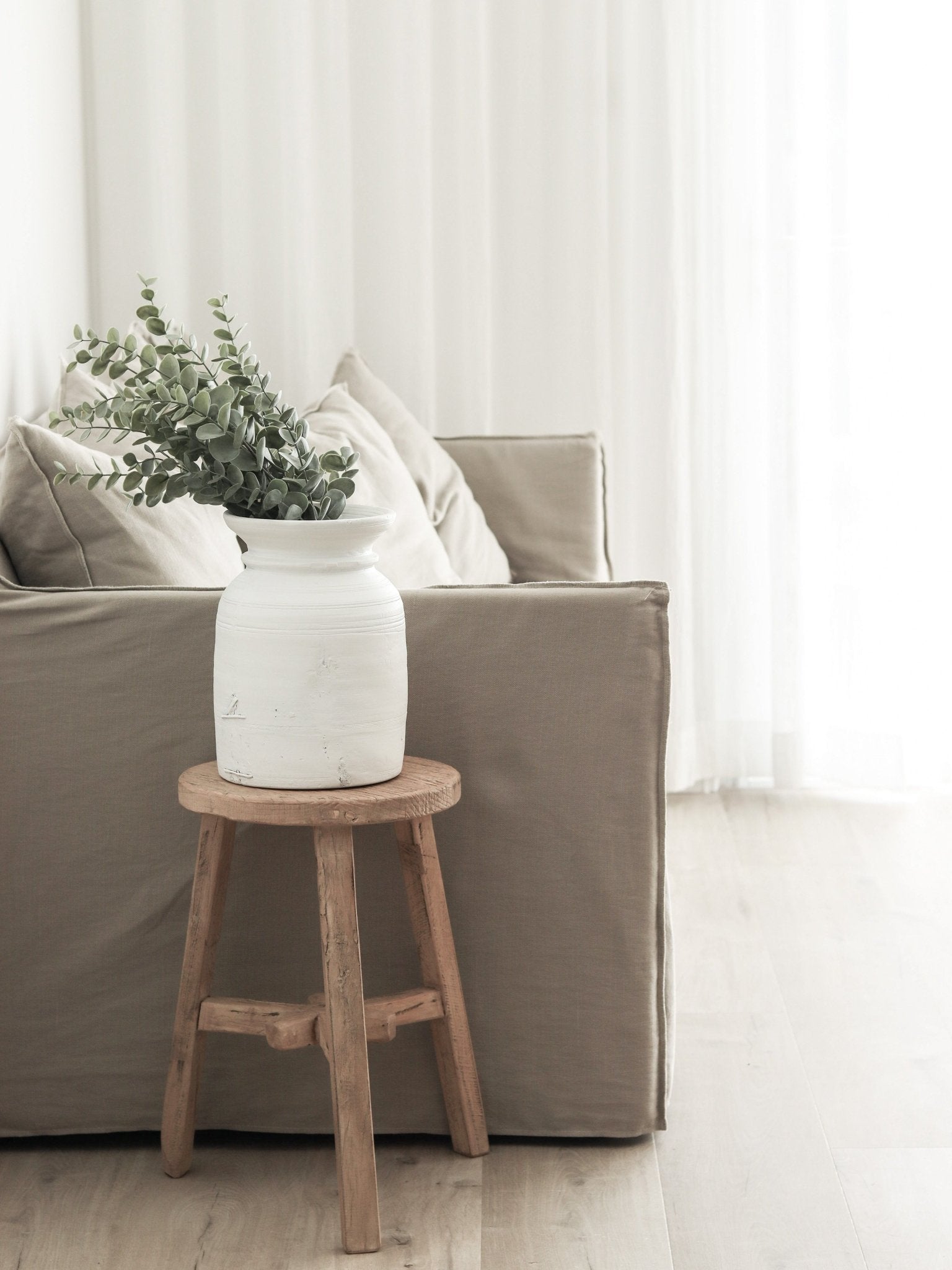 Faux Eucalyptus Spray Stem | 56cm - Wander & Wild Home