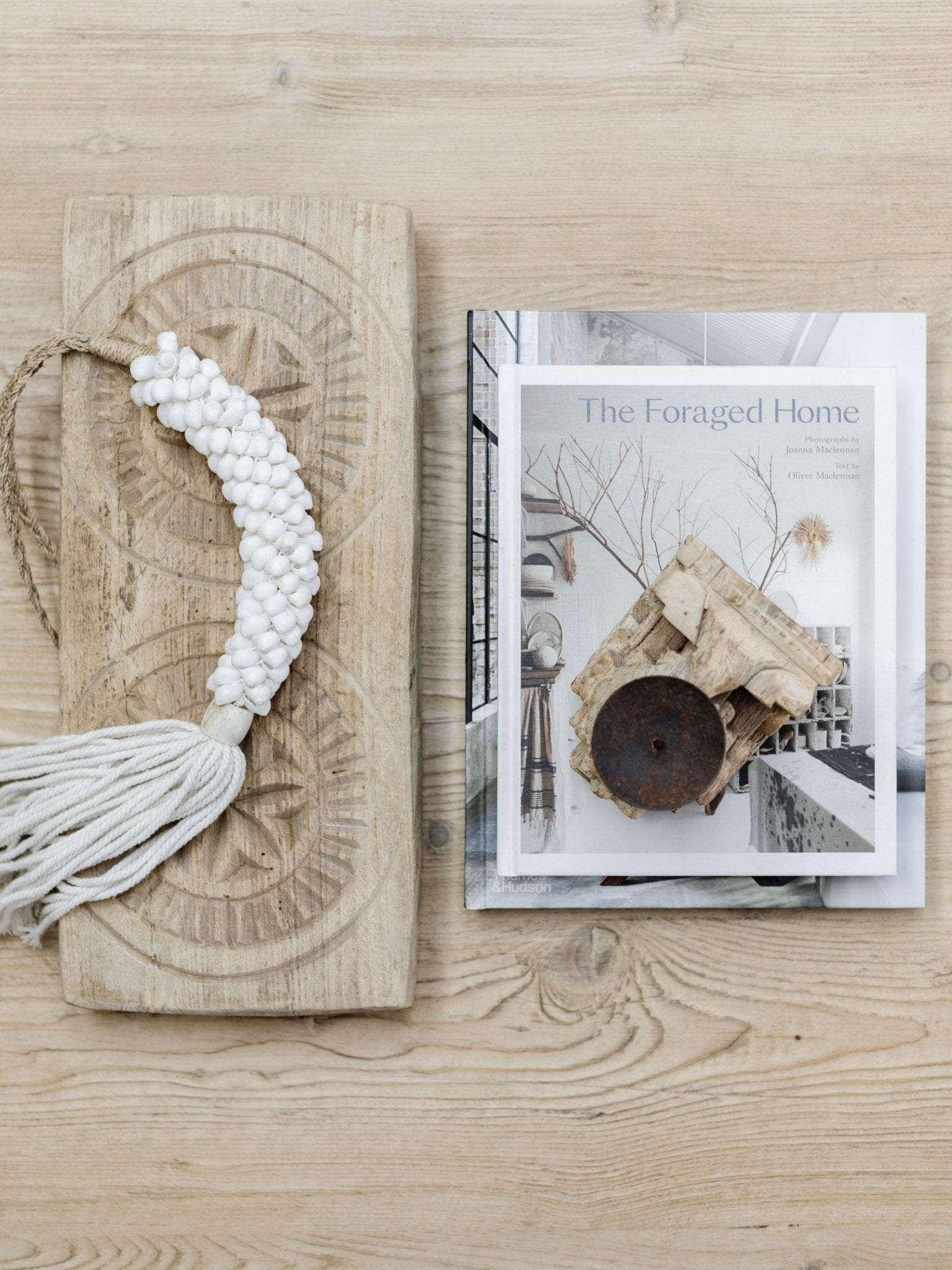 Indian Carved Bajot Board - Wander & Wild Home