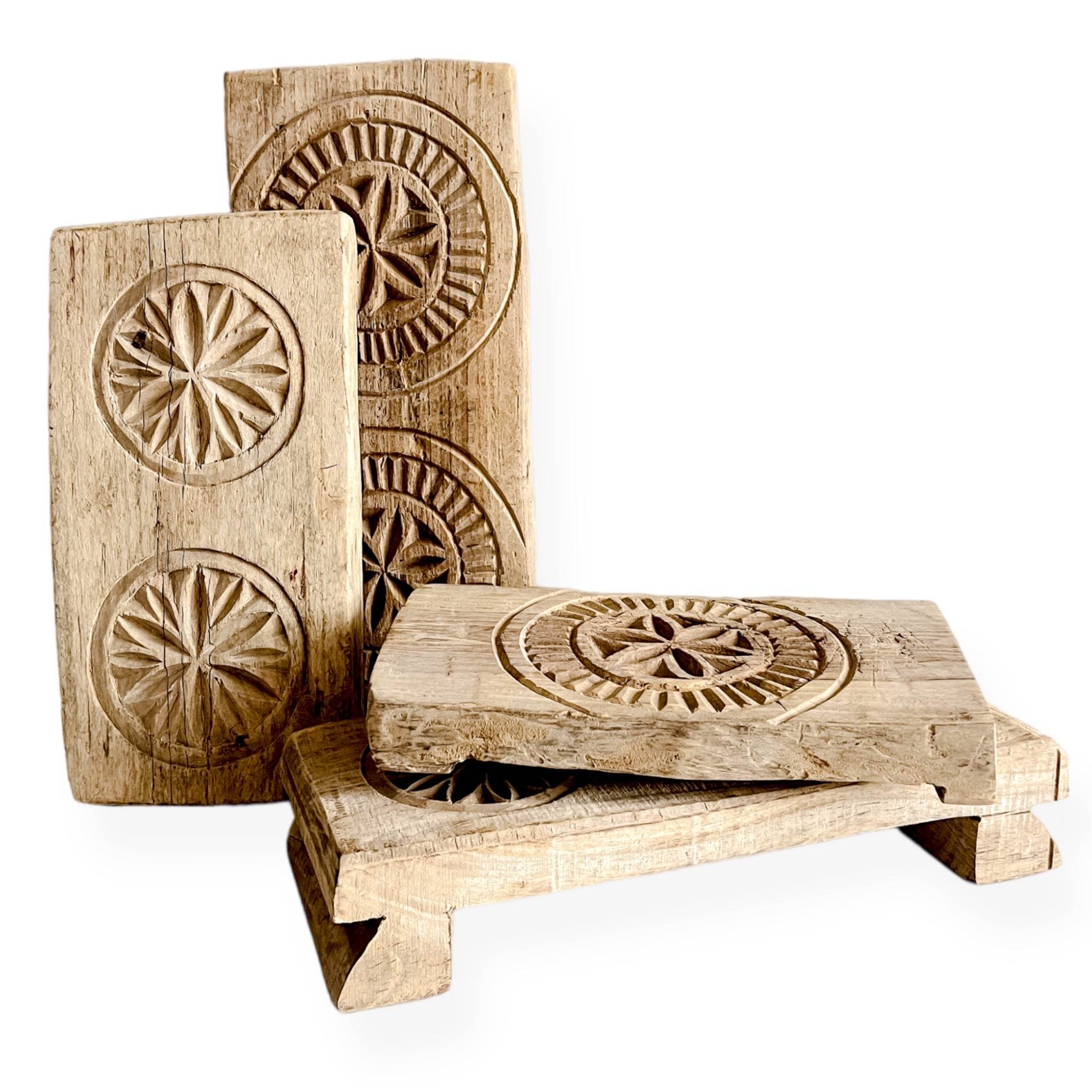 Indian Carved Bajot Board - Wander & Wild Home