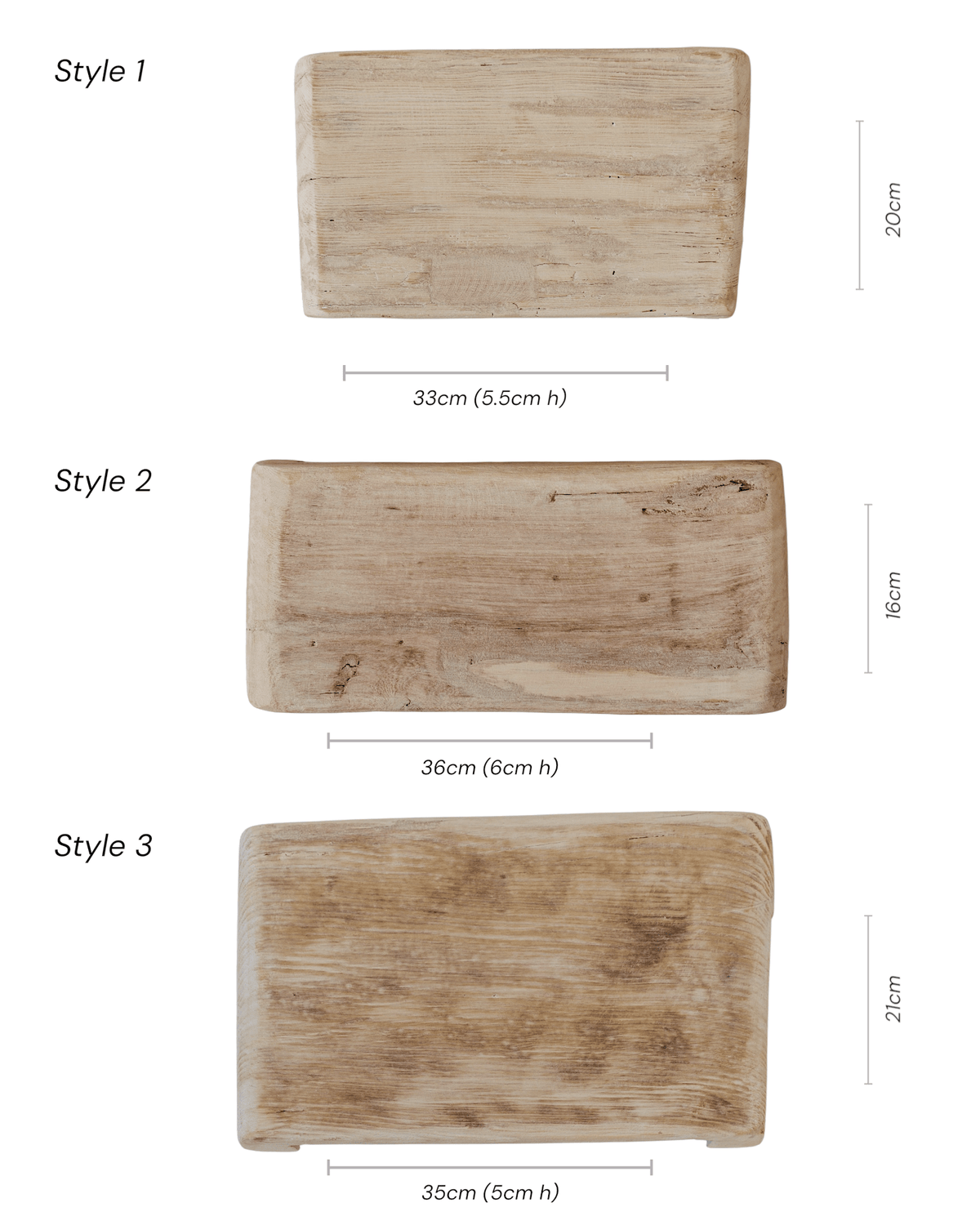Indian Chapati Board -Bleached - Wander & Wild Home