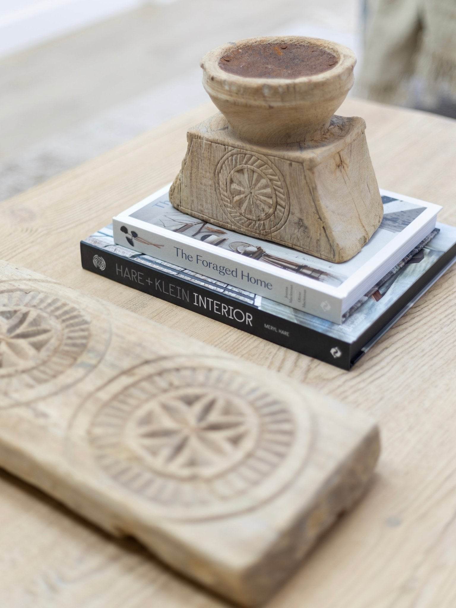 Indian Seeder Candle Stand -Square base - Wander & Wild Home