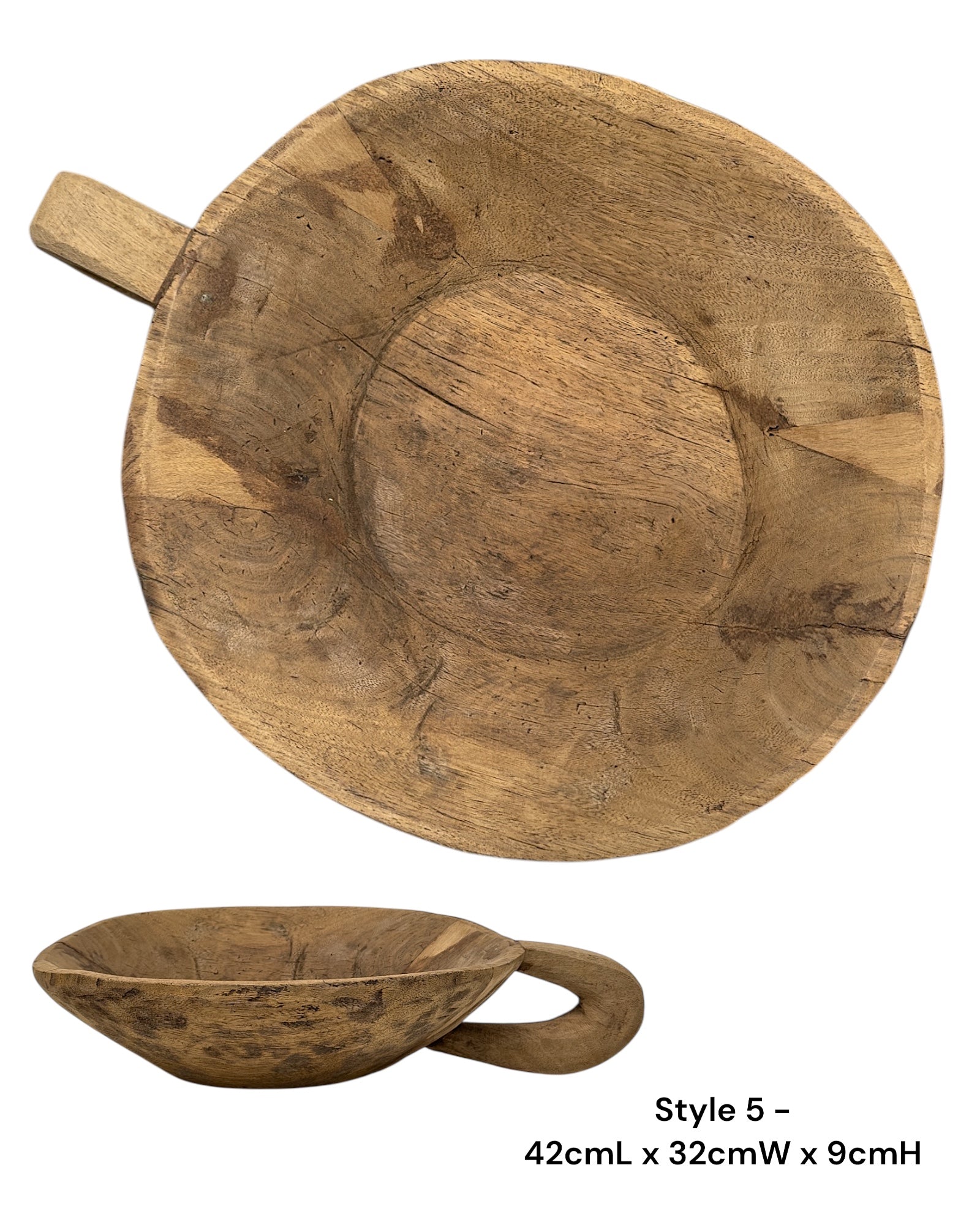 Indian Wooden Handle Bowl - Wander & Wild Home