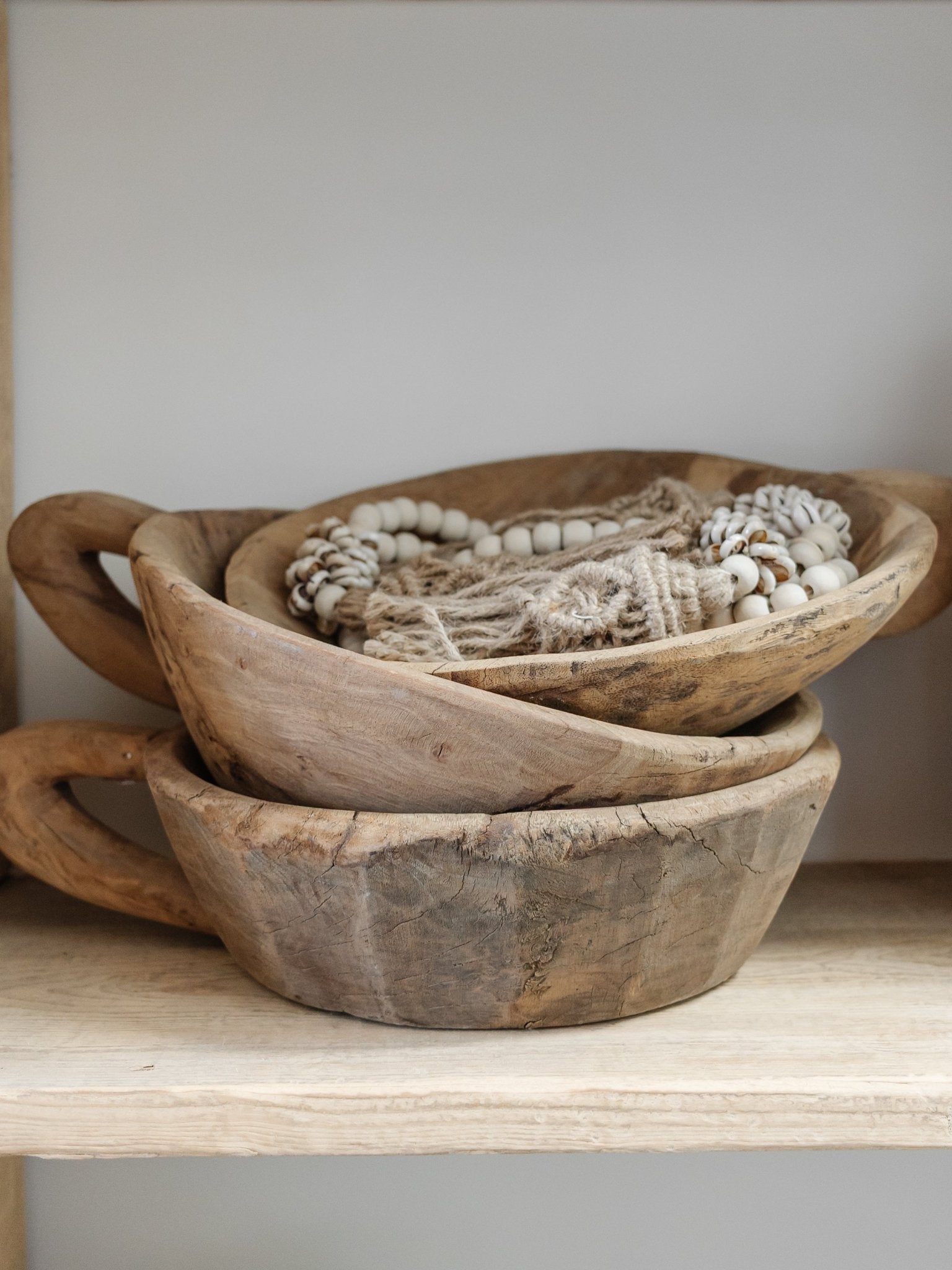 Indian Wooden Handle Bowl - Wander & Wild Home