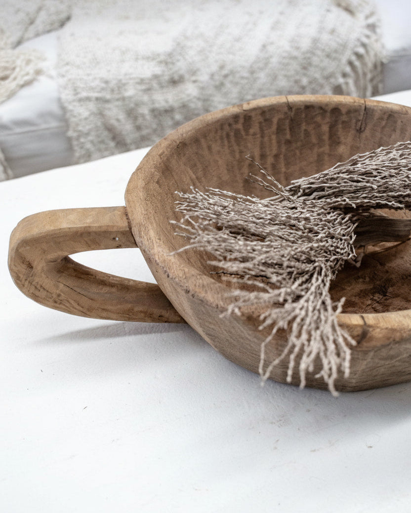 Indian Wooden Handle Bowl - Wander & Wild Home