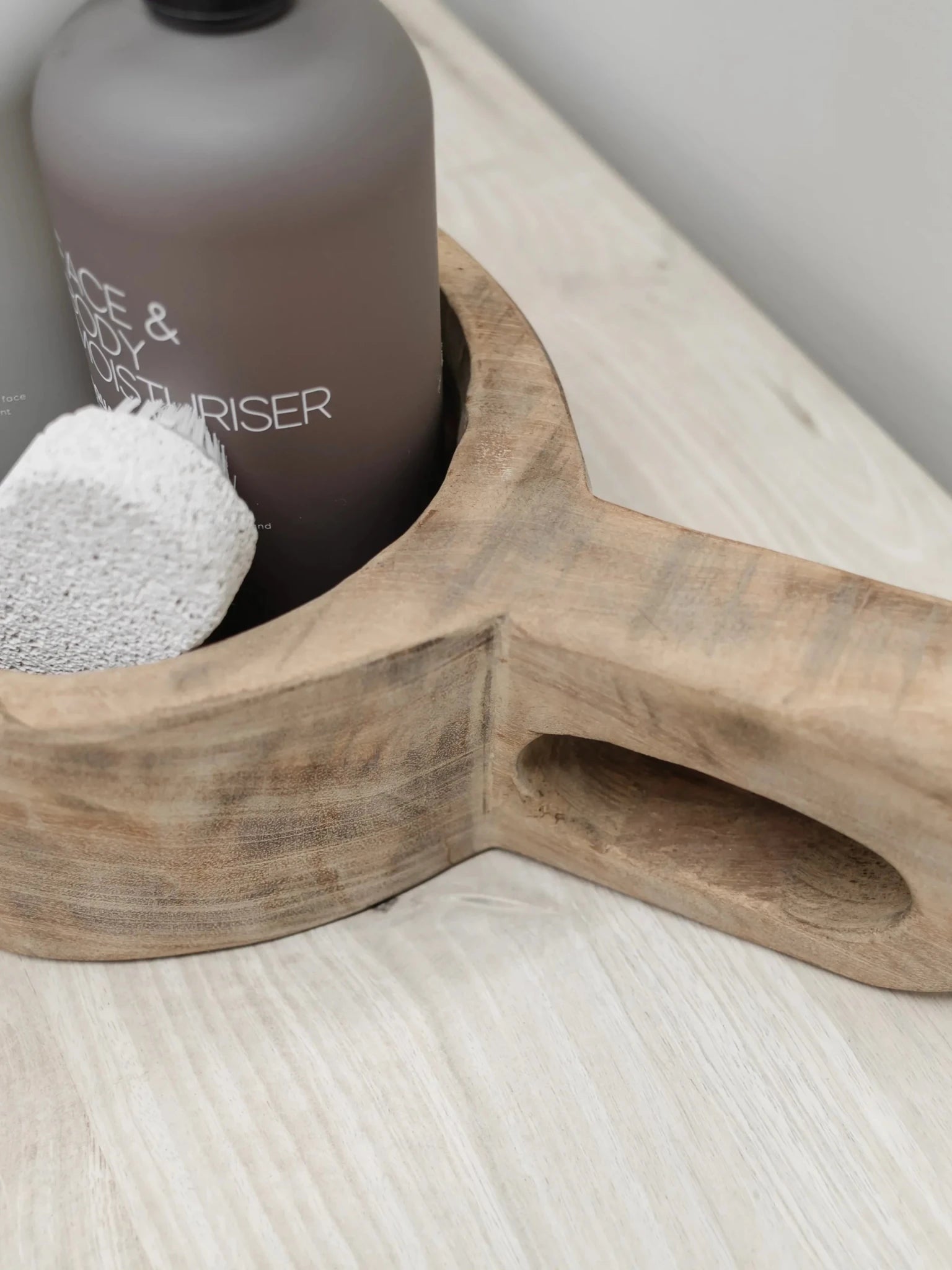 Indian Wooden Handled Display Dish - Wander & Wild Home