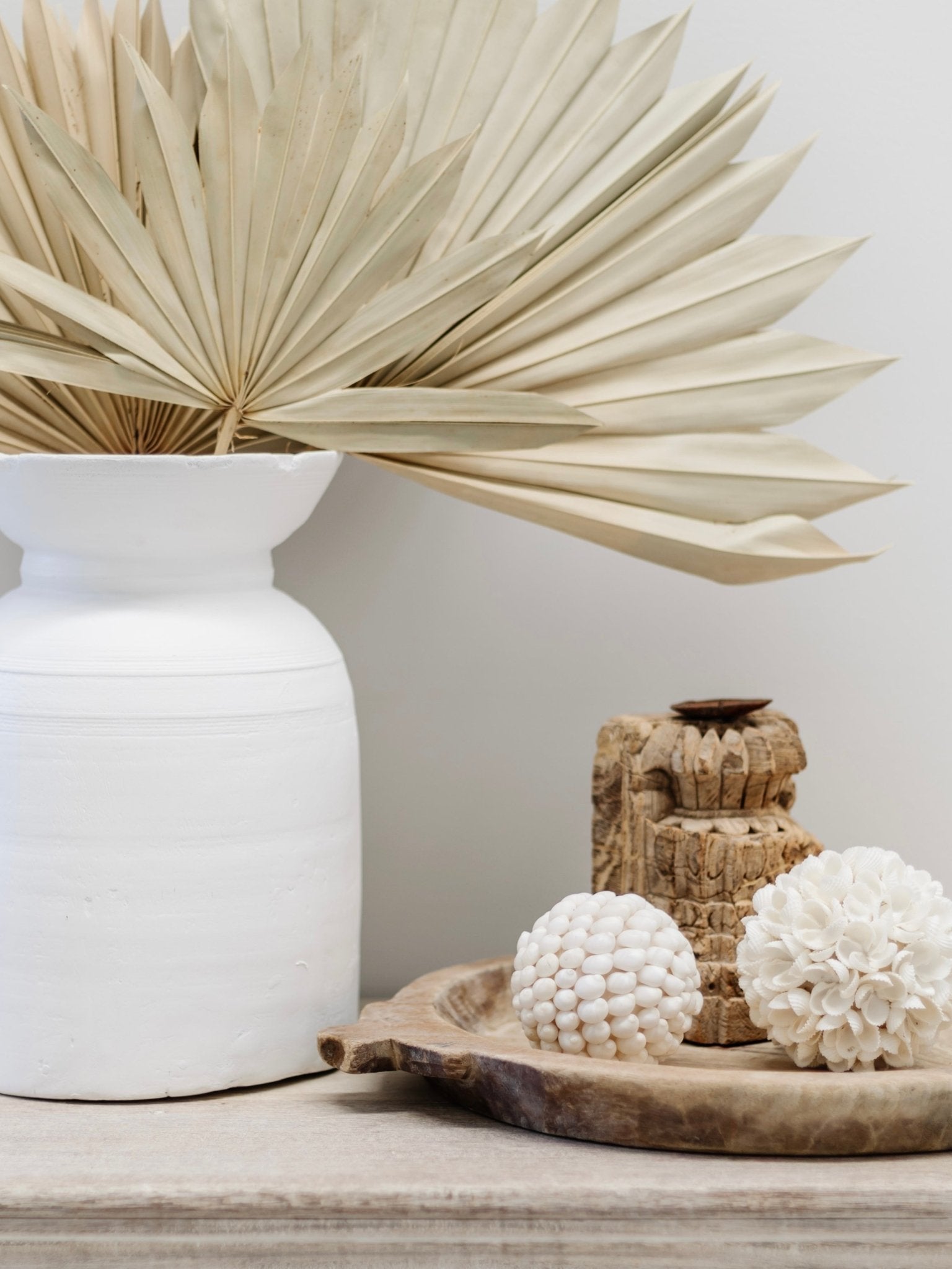 Indian Wooden Parat Plate - Wander & Wild Home