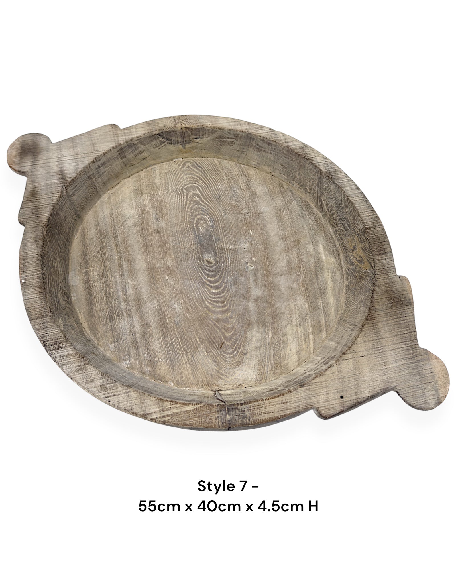 Indian Wooden Parat Plate - Wander & Wild Home
