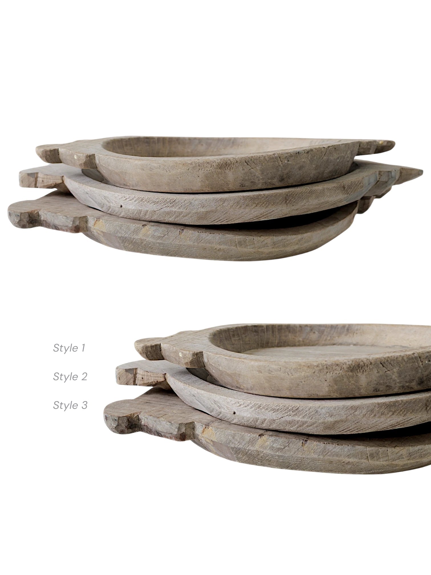 Indian Wooden Parat Plate - Wander & Wild Home