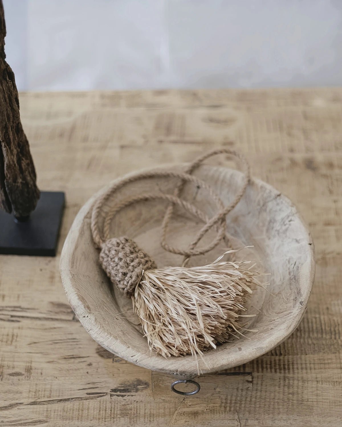 Juno | Raffia & Jute Curtain Tie Tassel - Wander & Wild Home