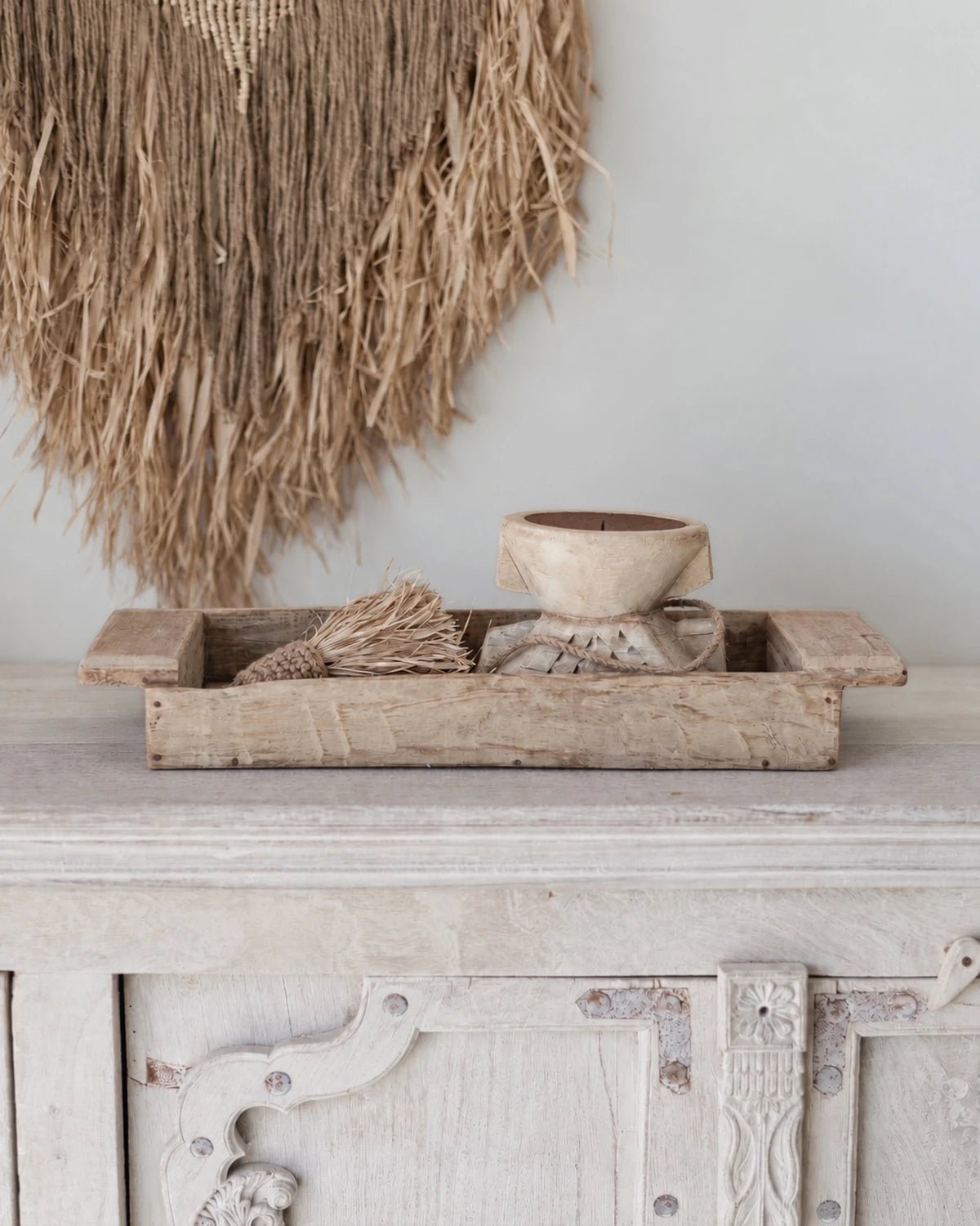 Juno | Raffia & Jute Curtain Tie Tassel - Wander & Wild Home