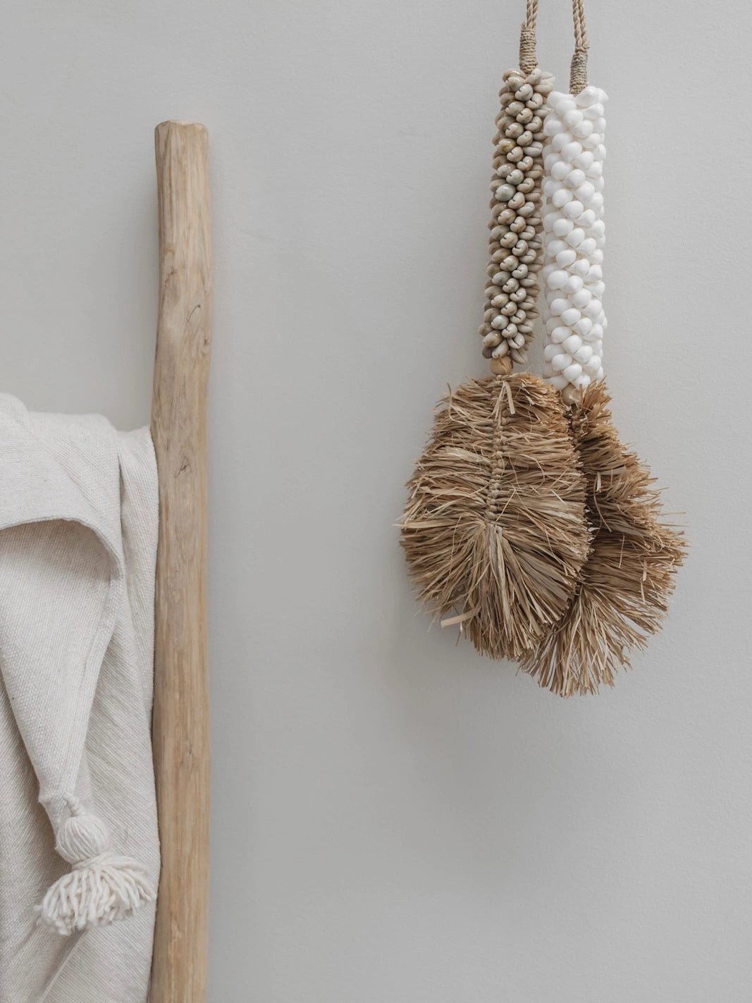 Kalo | Raffia Shell Tassel - Large - Wander & Wild Home