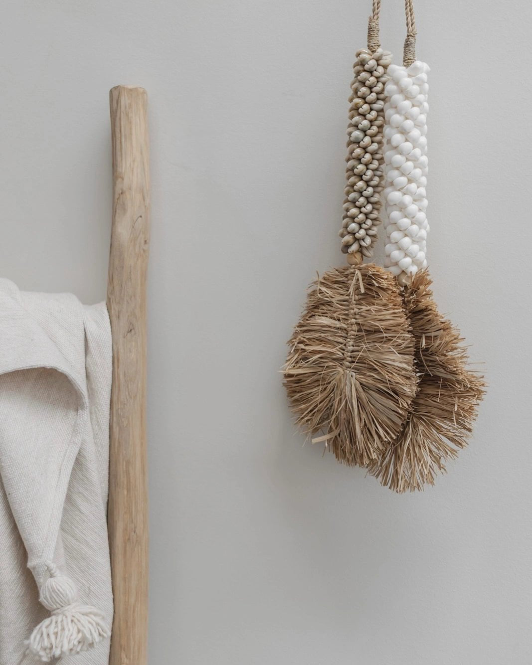 Kalo | Raffia Shell Tassel - Large - Wander & Wild Home
