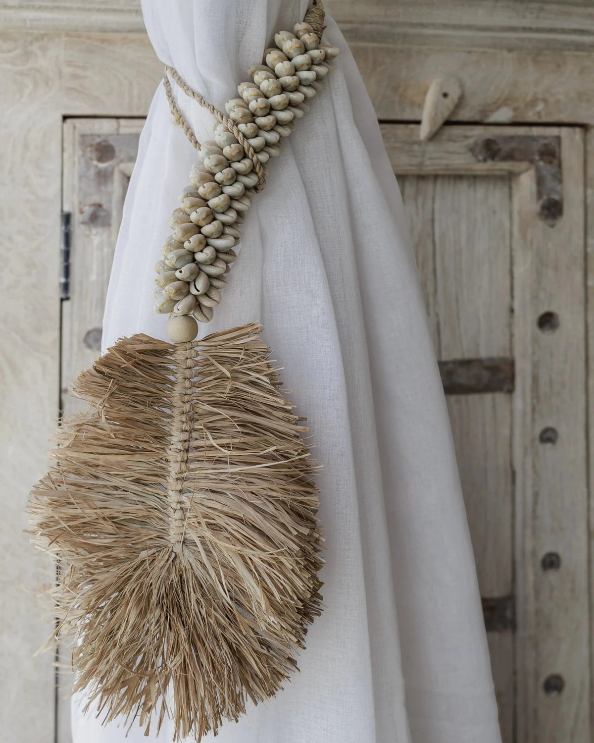 Kalo | Raffia Shell Tassel - Large - Wander & Wild Home