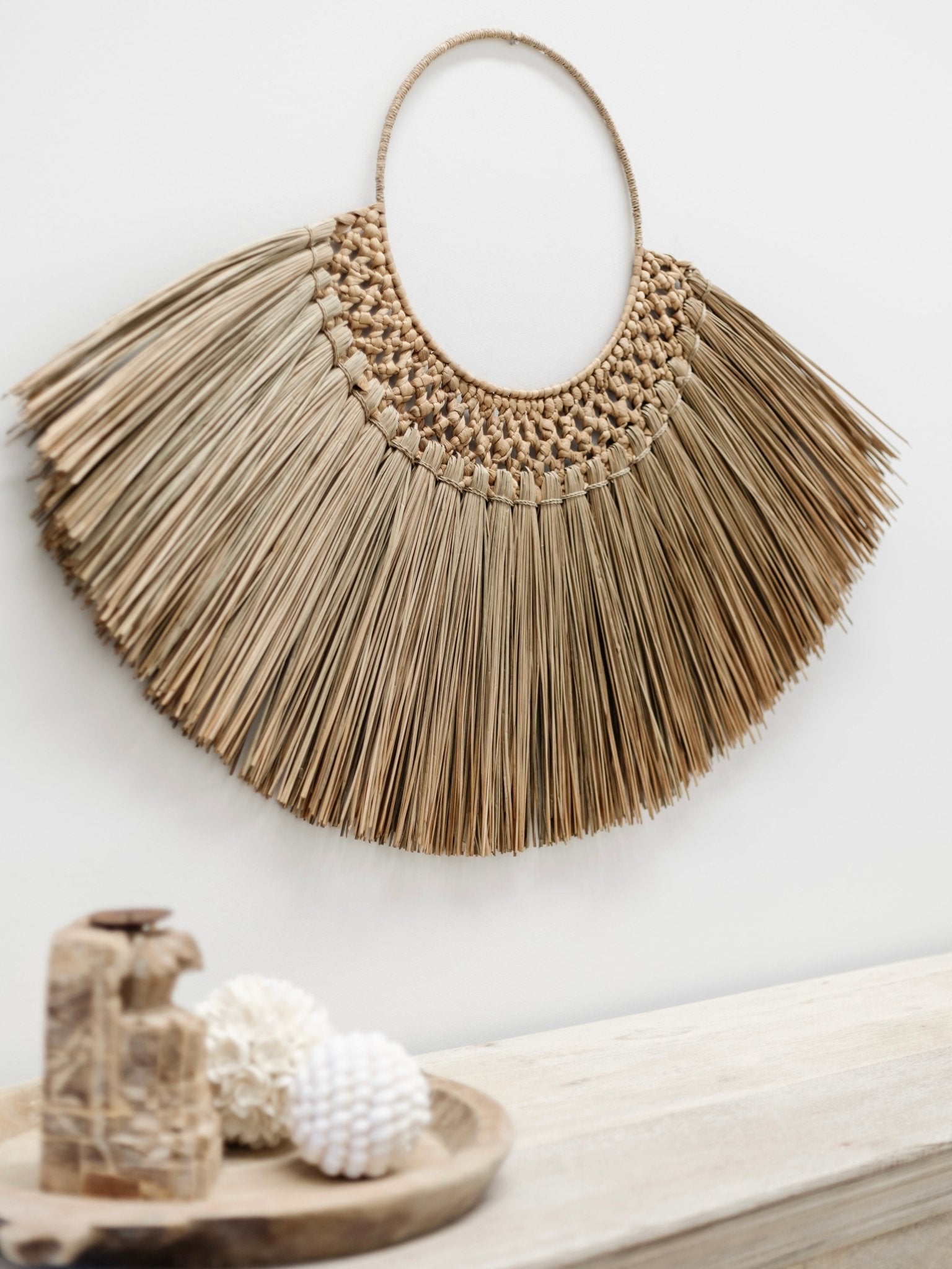 Kira | Seagrass Wall Hanging - Wander & Wild Home