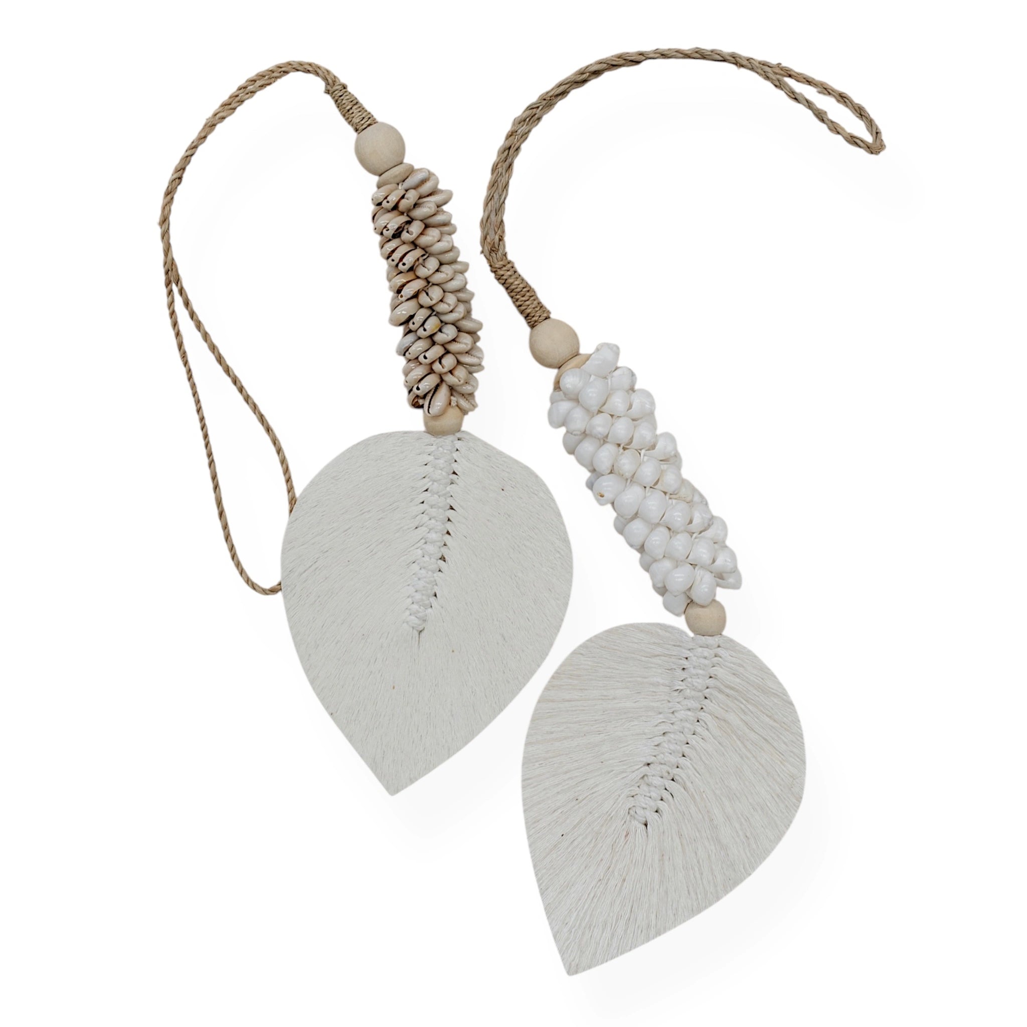 Lana | Shell Leaf Tassel - Wander & Wild Home