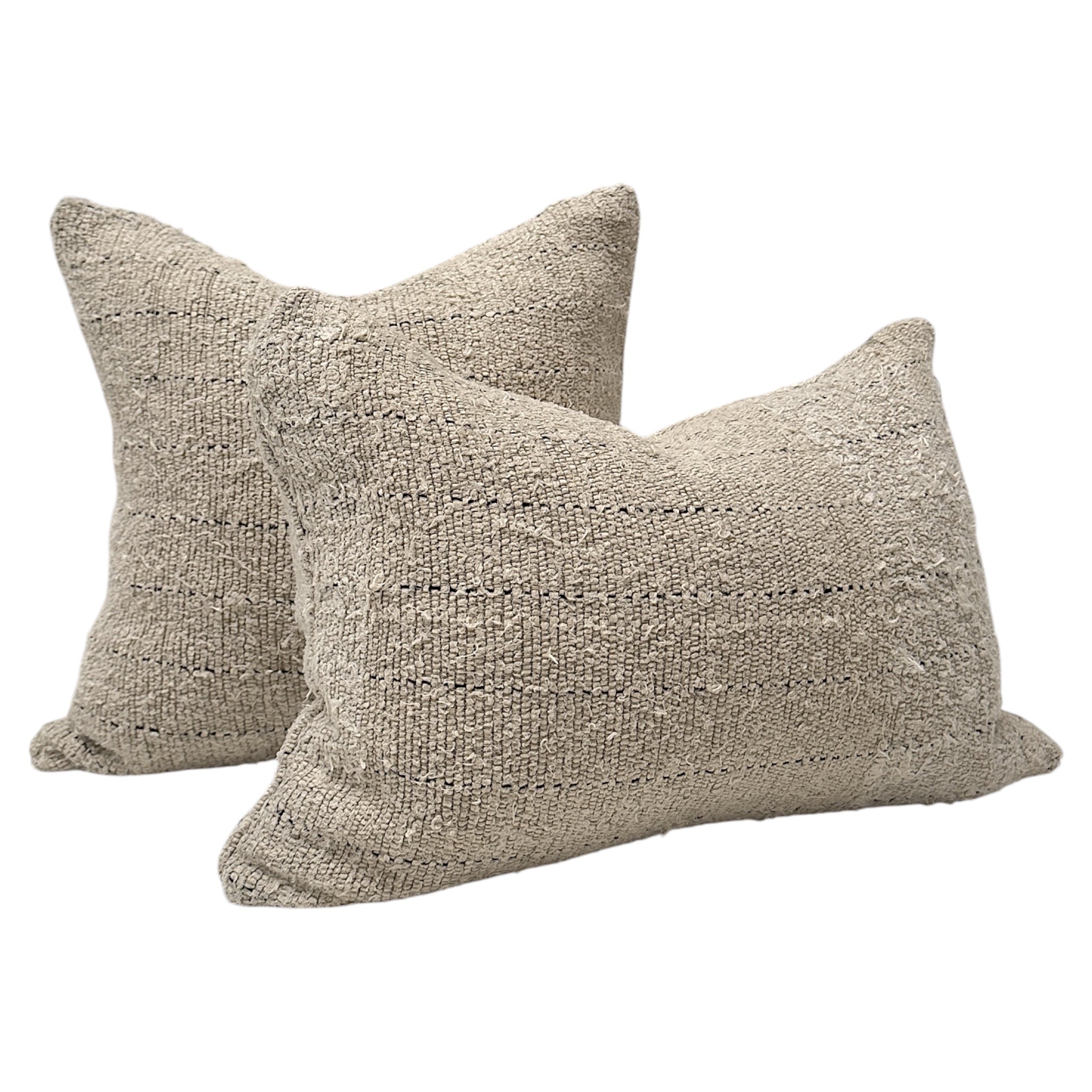 Looma Recycled Linen Cushion - Wander & Wild Home