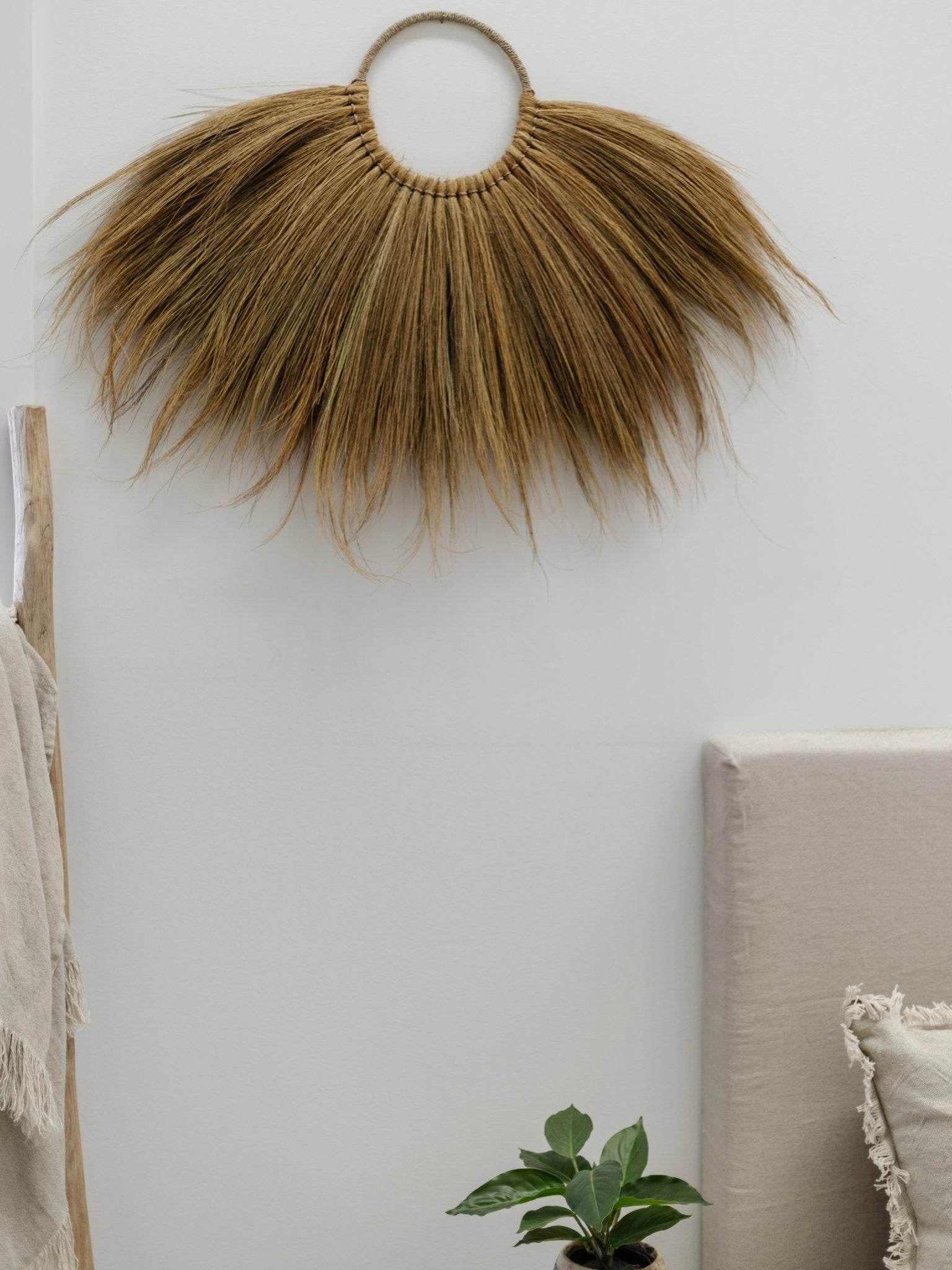 Mona Rayung Grass Wall Hanging - Wander & Wild Home
