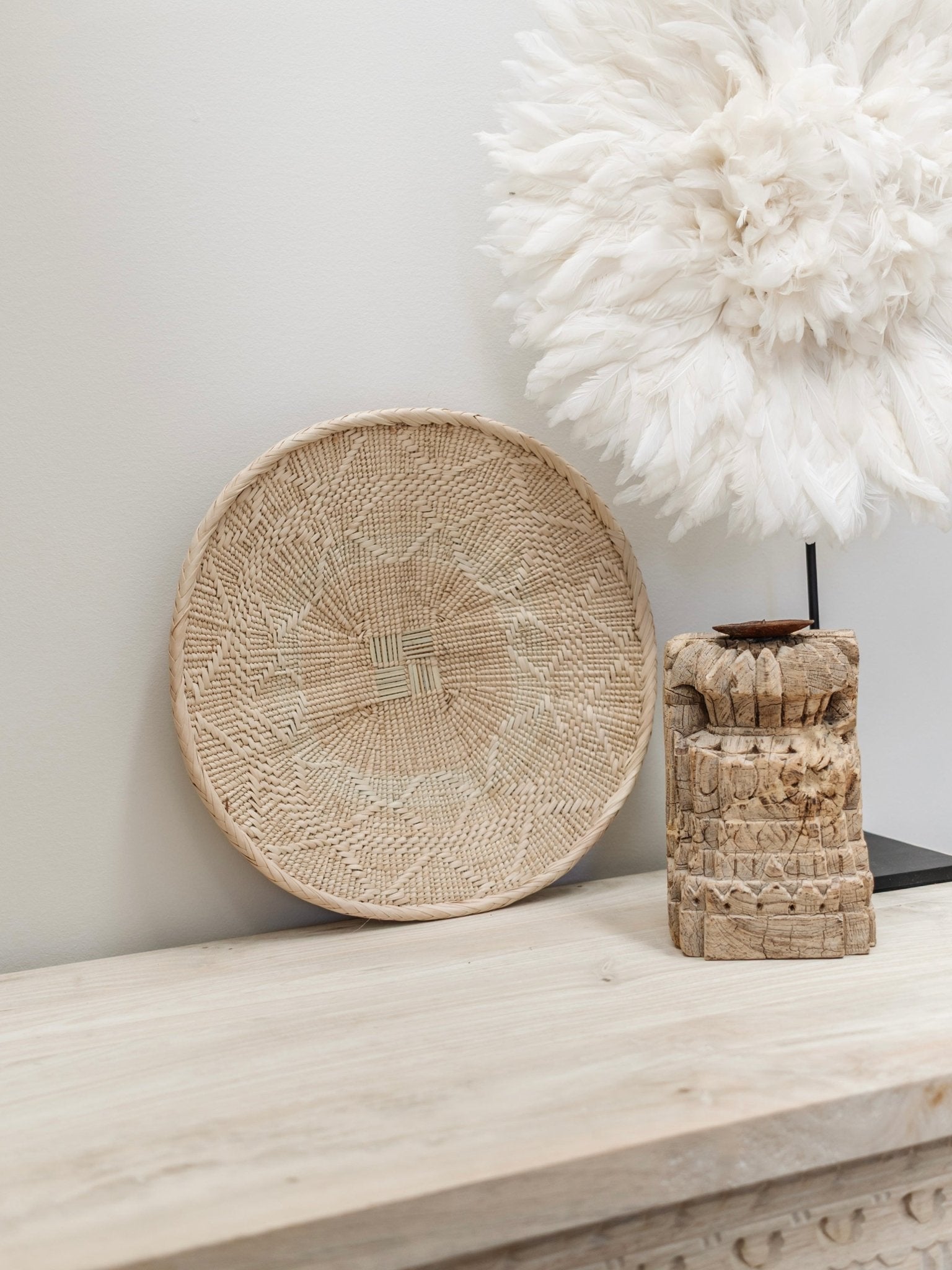 Natural Binga Basket - 30cm - Wander & Wild Home