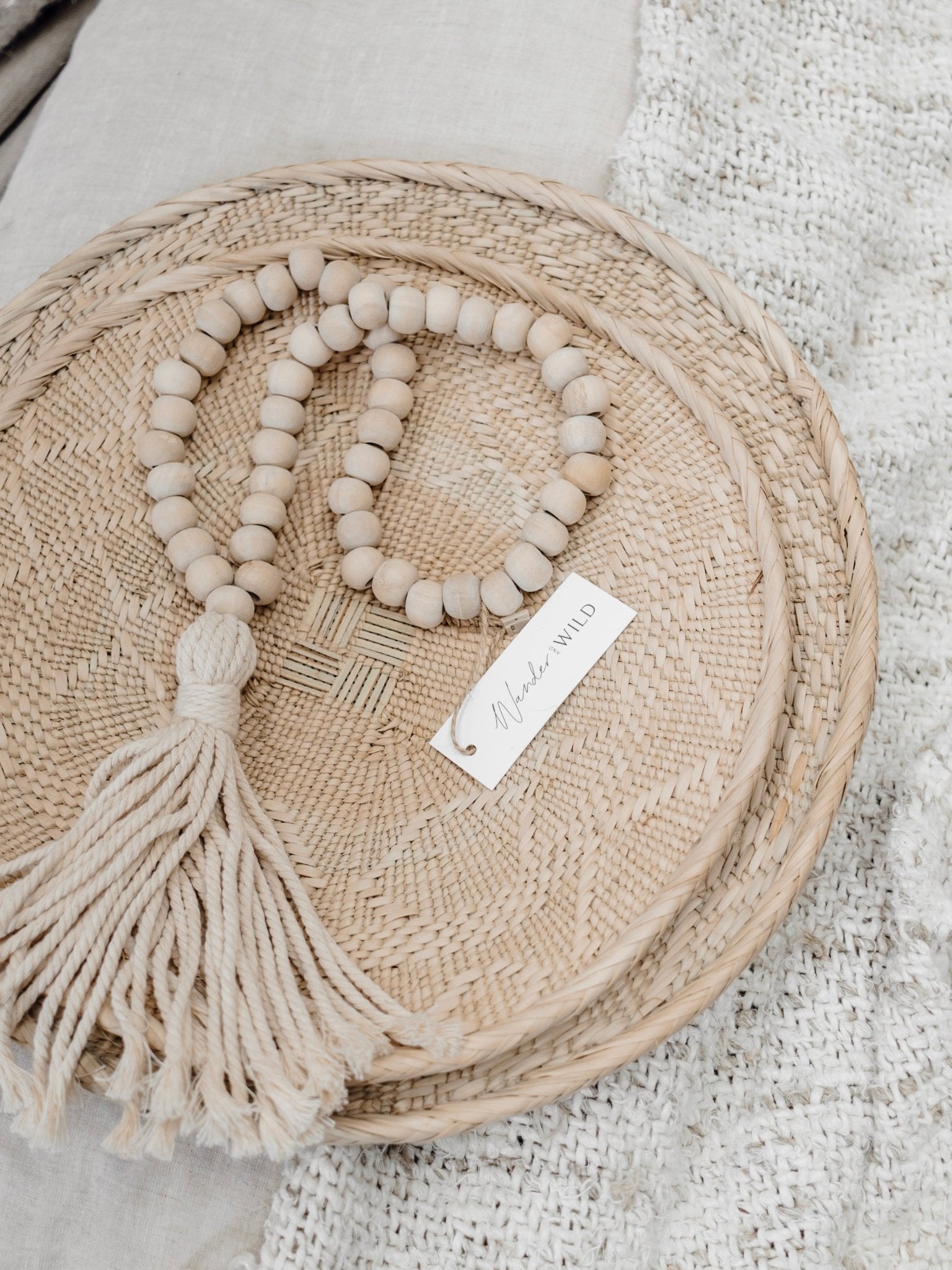 Natural Binga Basket - 40cm - Wander & Wild Home