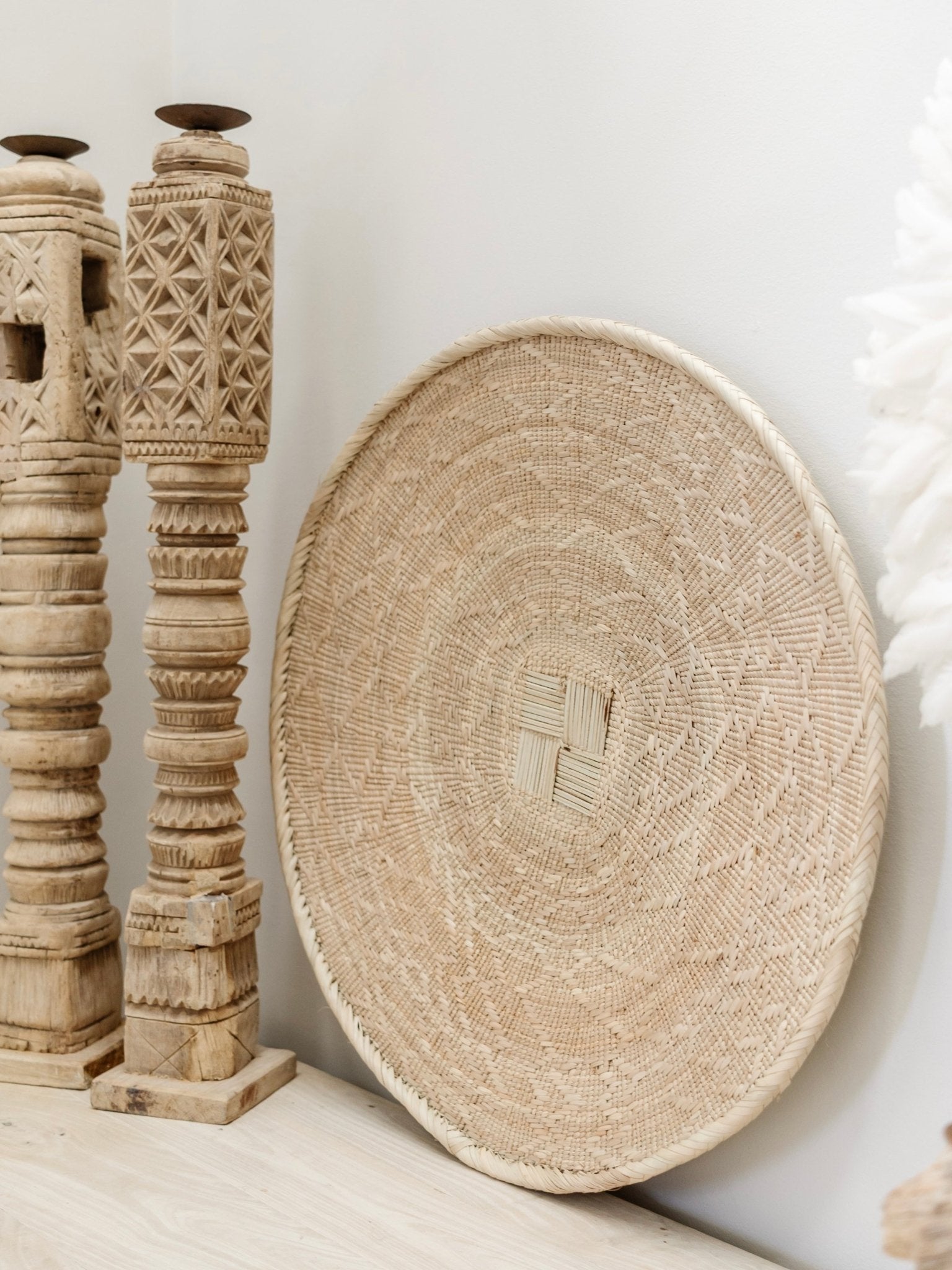 Natural Binga Basket - 50cm - Wander & Wild Home