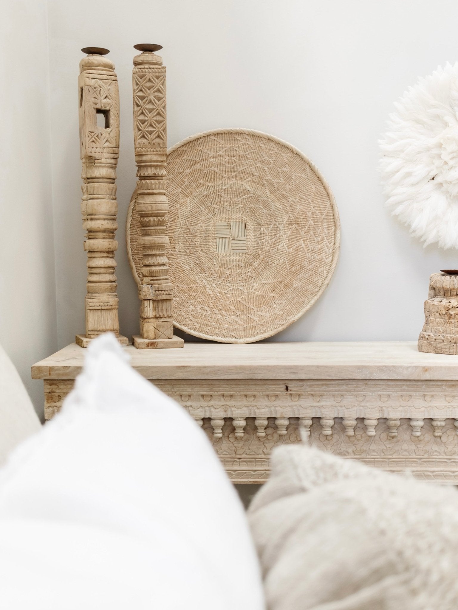 Natural Binga Basket - 50cm - Wander & Wild Home