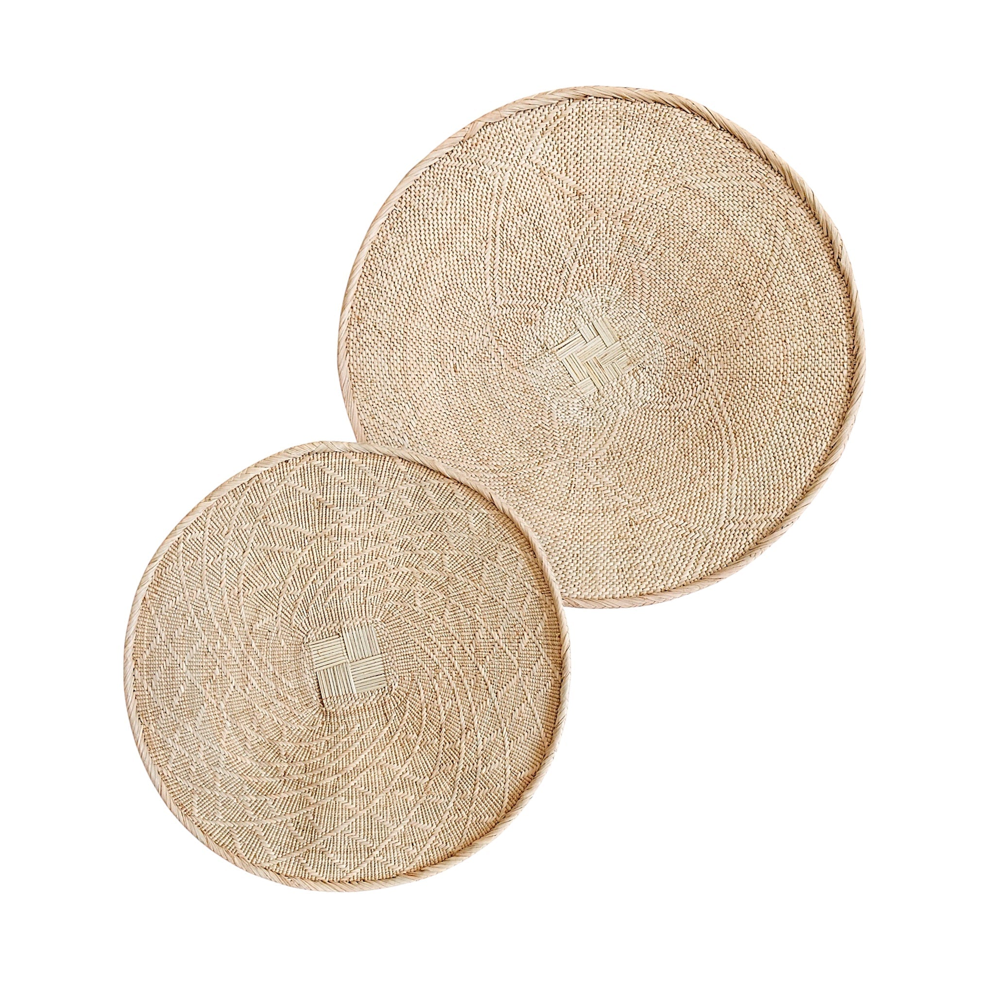 Natural Binga Baskets - Set Of 2 - Wander & Wild Home