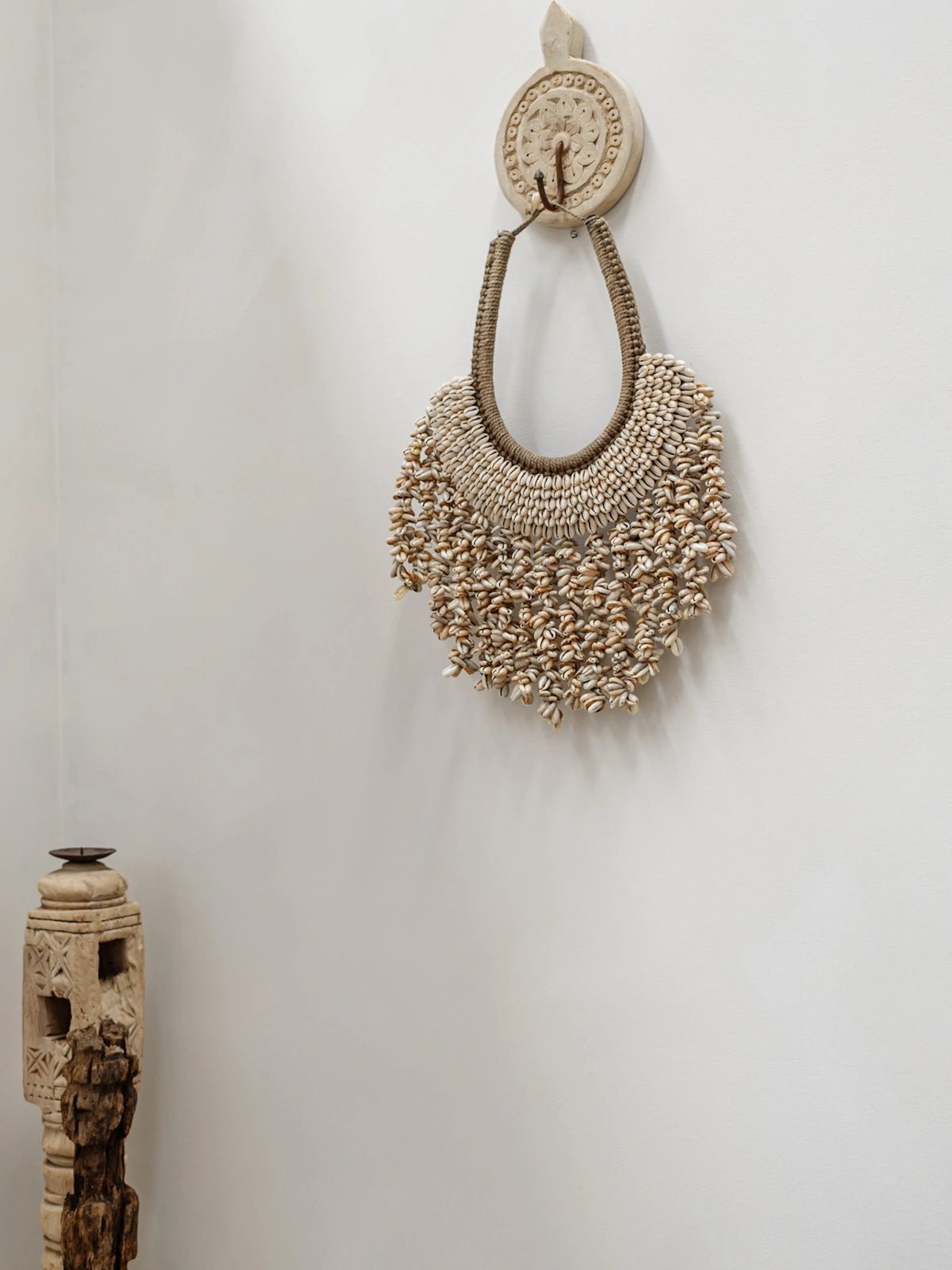 Pierre | Cowrie Shell Hanging - Wander & Wild Home