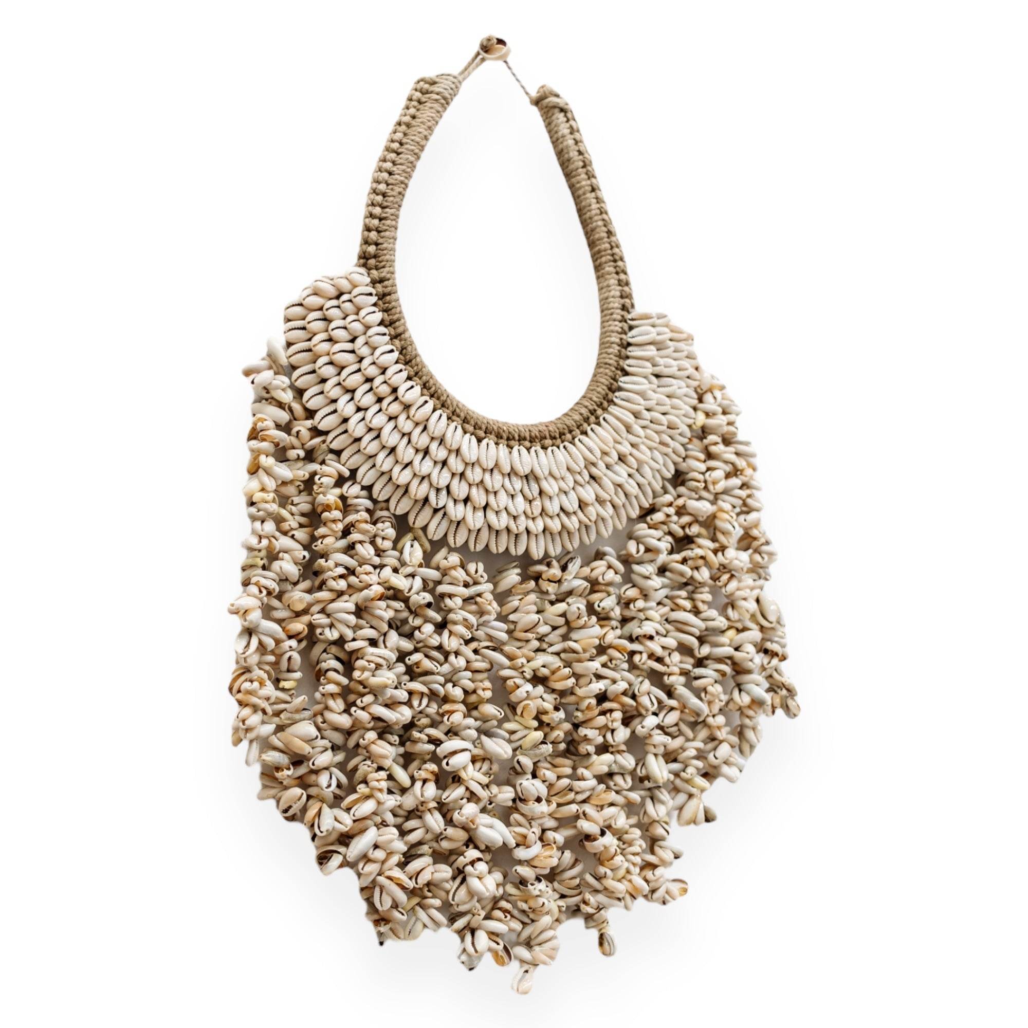 Pierre Cowrie Shell Hanging - Wander & Wild Home