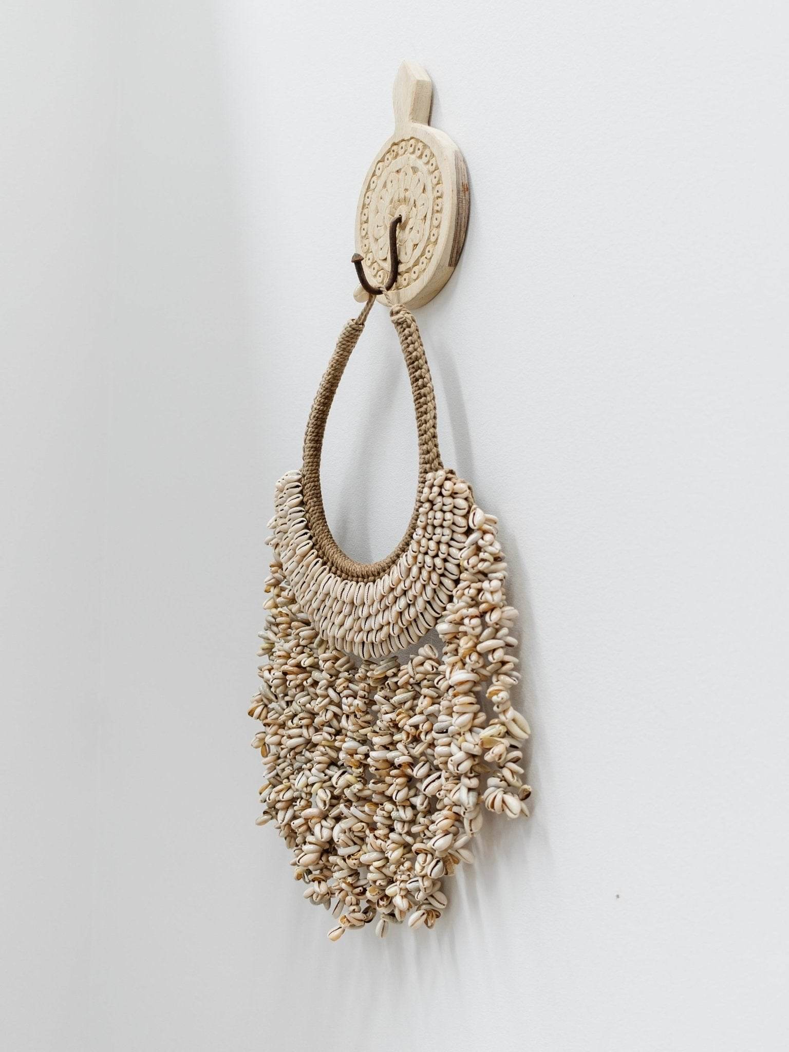 Pierre Cowrie Shell Hanging - Wander & Wild Home