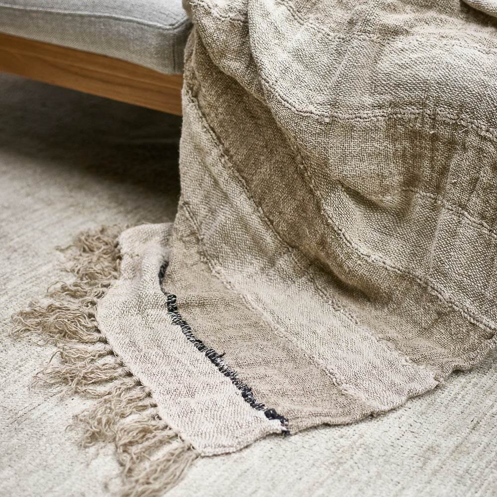 Retreat Linen Throw - Wander & Wild Home