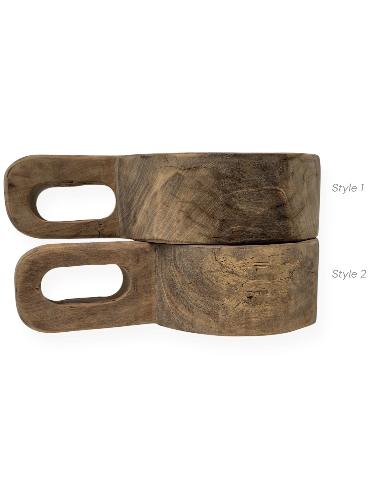 Indian Wooden Handled Display Dish