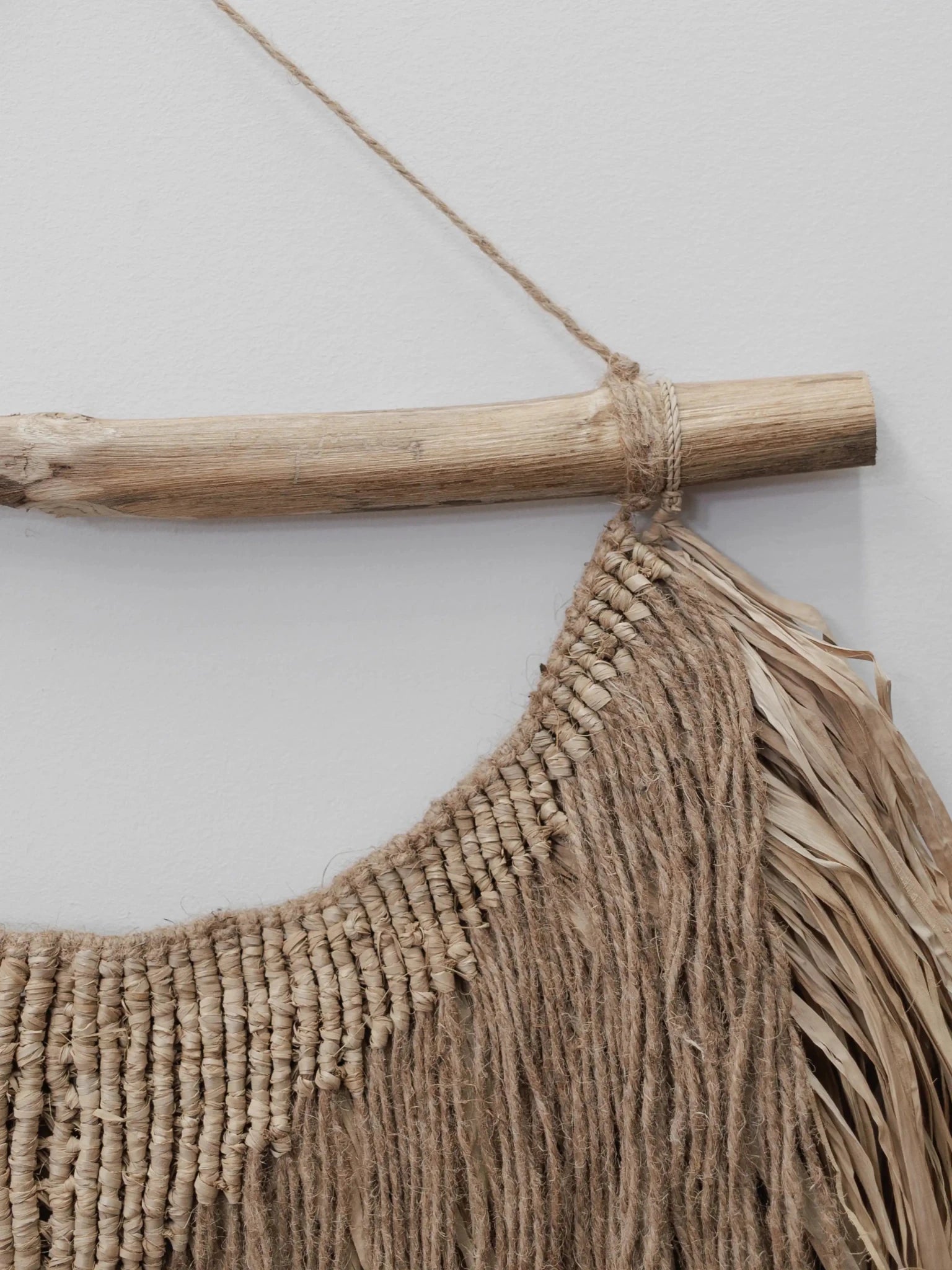 Sari | Raffia Jute Wall Hanging - Wander & Wild Home