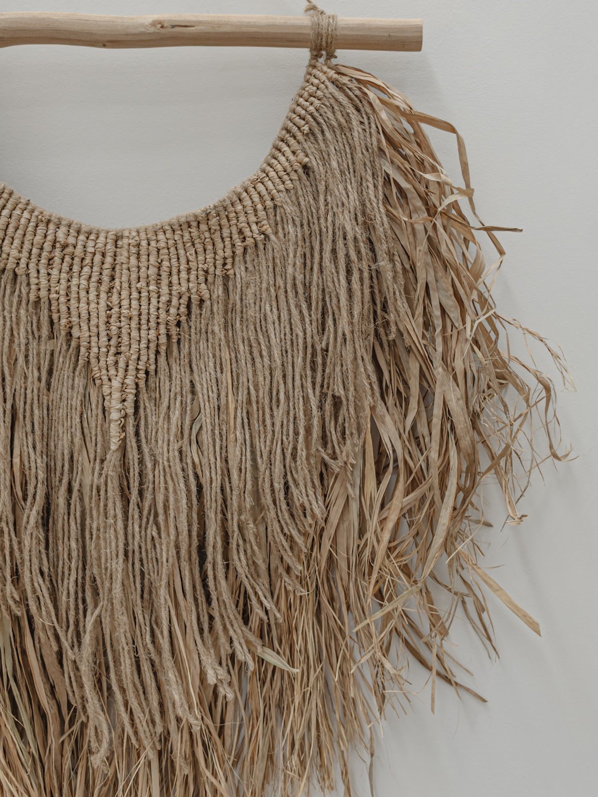 Sari | Raffia Jute Wall Hanging - Wander & Wild Home