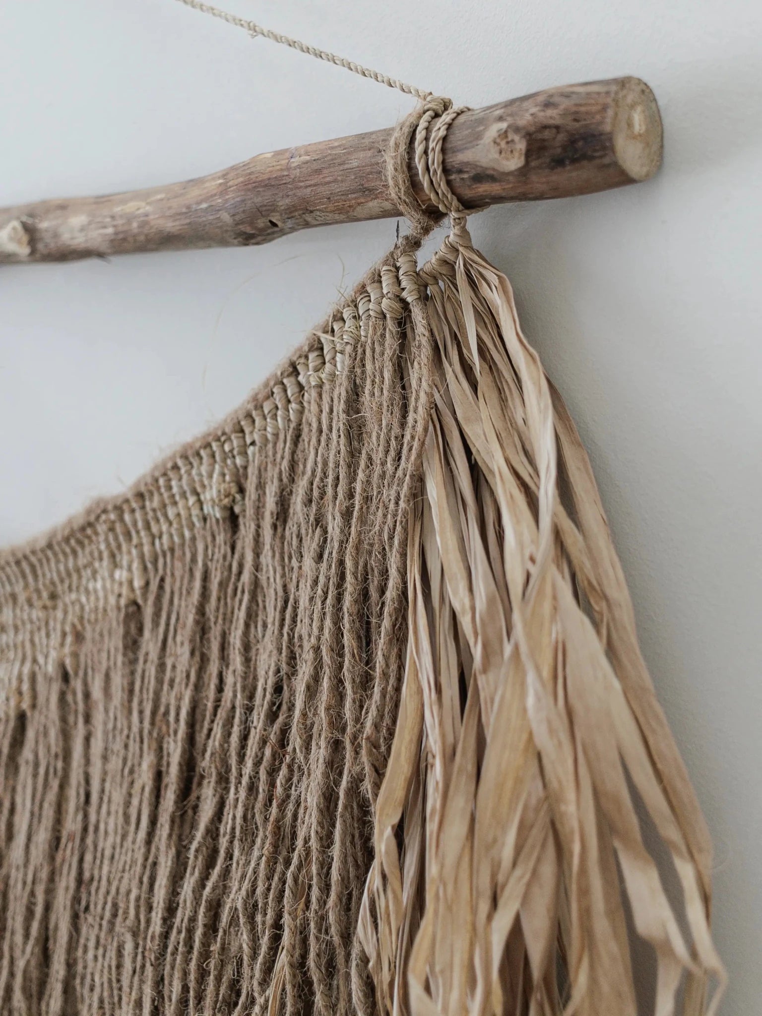 Sari - raya | Woven Jute Wall Hanging - Wander & Wild Home