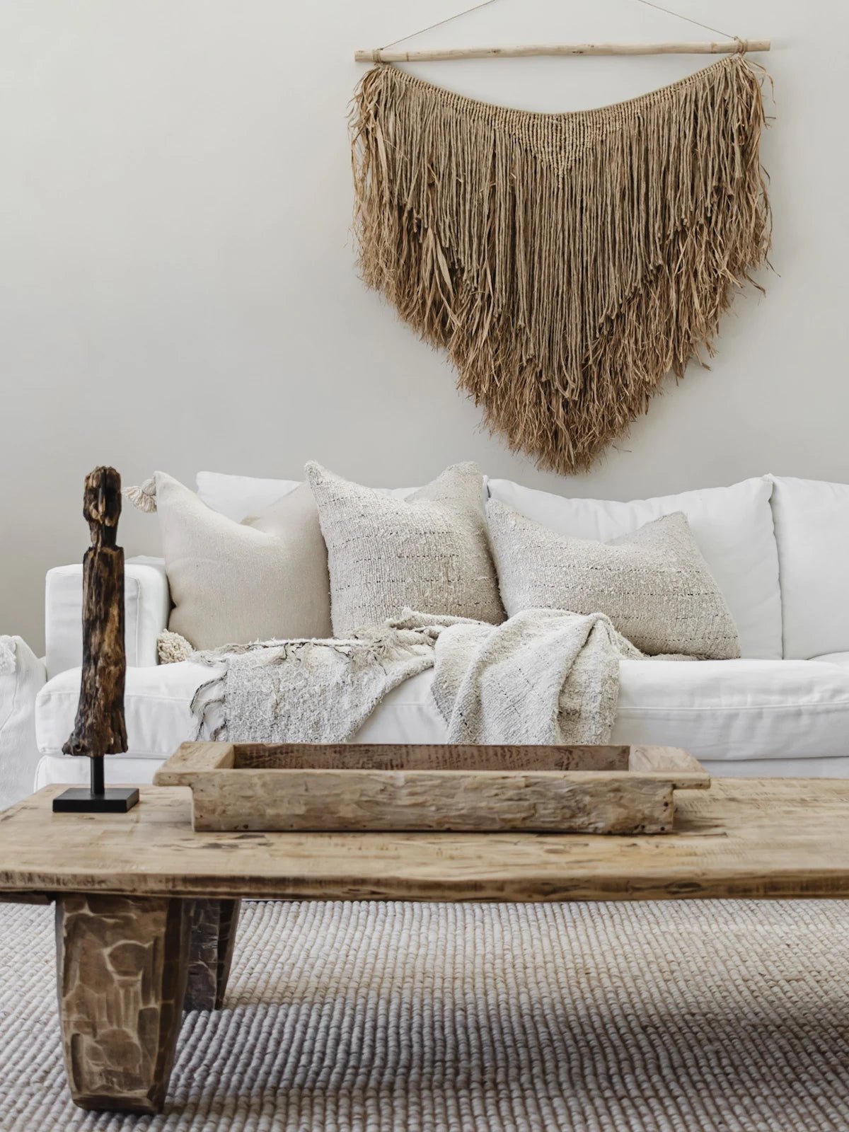 Sari - raya | Woven Jute Wall Hanging - Wander & Wild Home