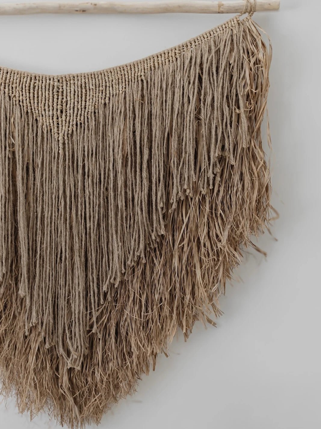Sari - raya | Woven Jute Wall Hanging - Wander & Wild Home